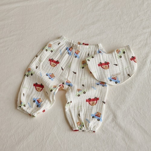 DTD玩轉人物Pure莫代爾系列-三重棉紗防蚊褲