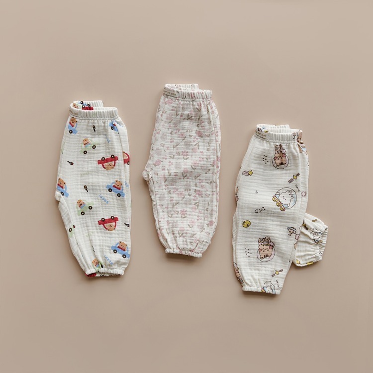 DTD玩轉人物Pure莫代爾系列-三重棉紗防蚊褲