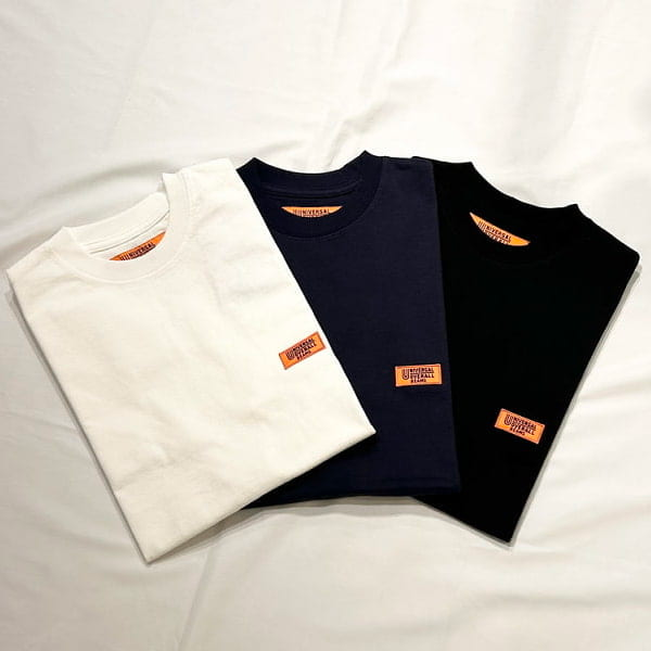 日本 BEAMS × UNIVERSAL OVERALL 別注 LOGO TEE