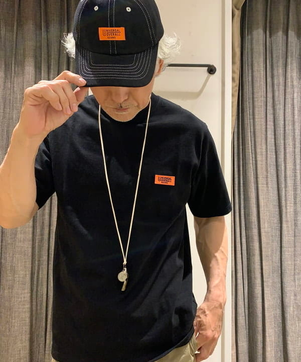 日本 BEAMS × UNIVERSAL OVERALL 別注 LOGO TEE