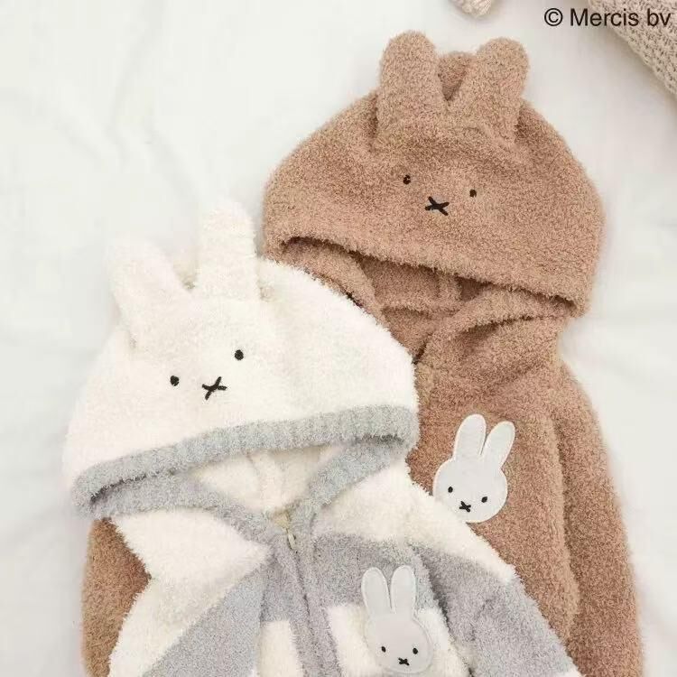 日單 Miffy半邊絨外套