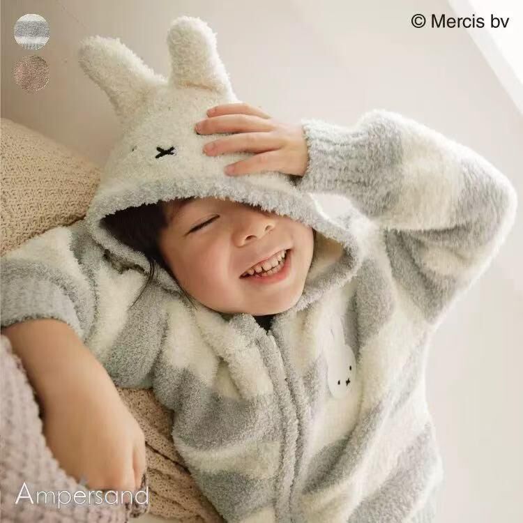 日單 Miffy半邊絨外套