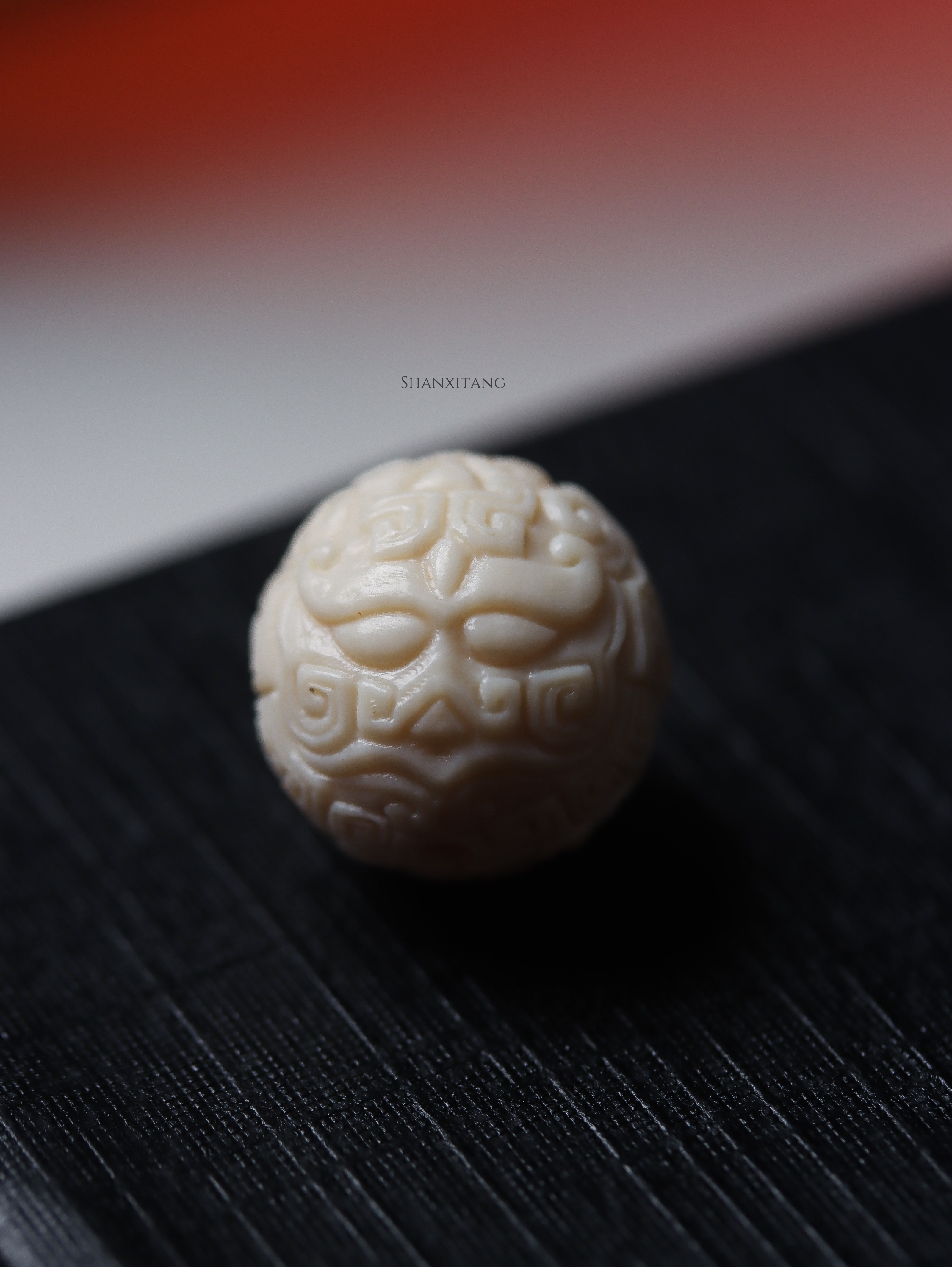 猛獁牙 配飾【12mm 饕餮】