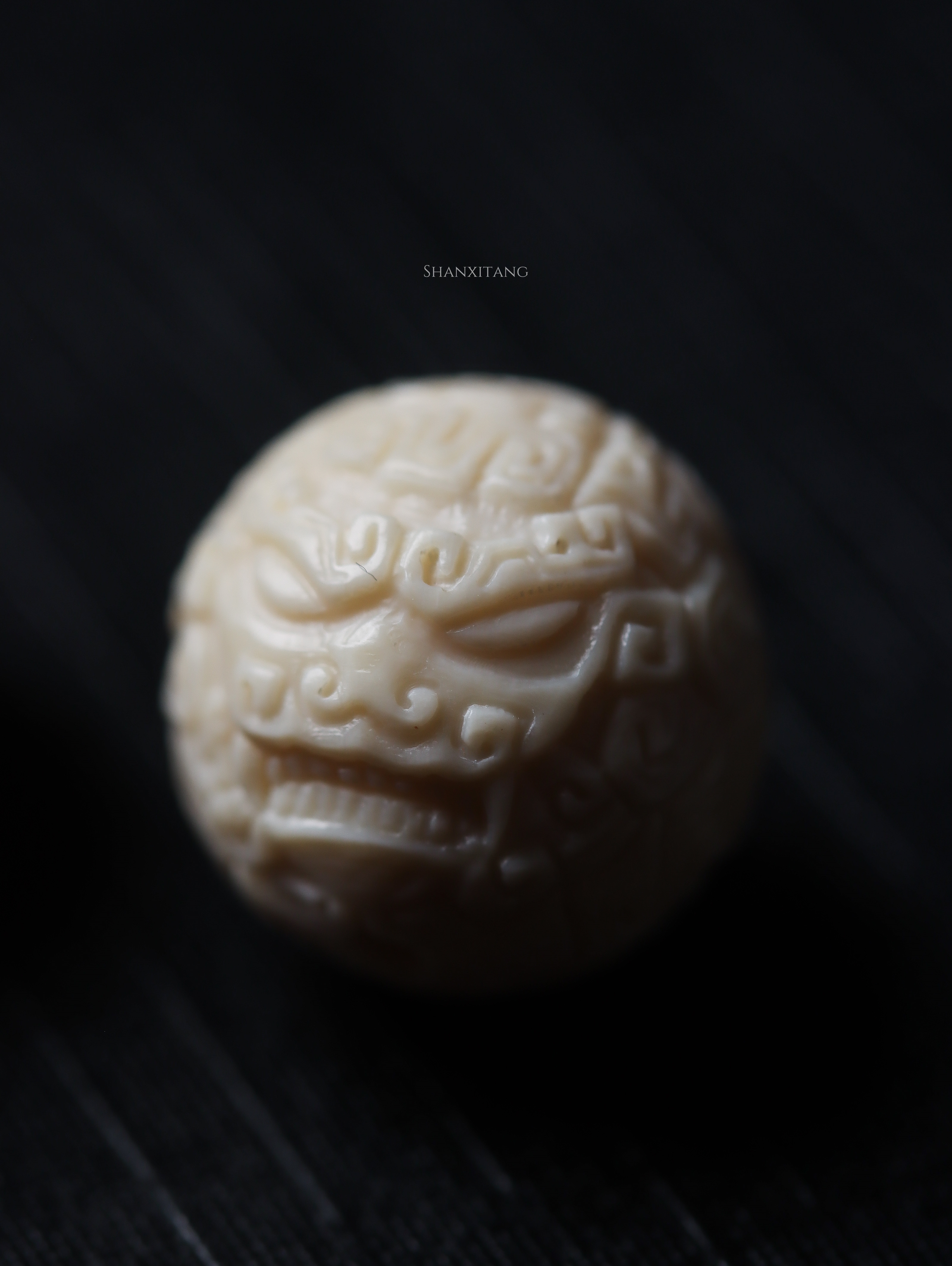 猛獁牙 配飾【12mm 饕餮】