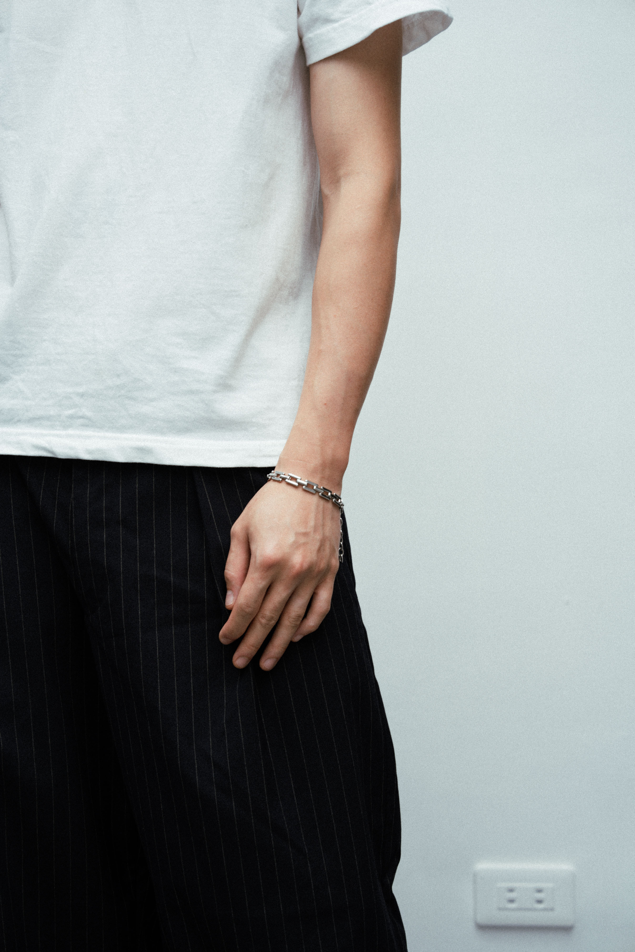 【BLUZ】錶釦方鎖手鏈