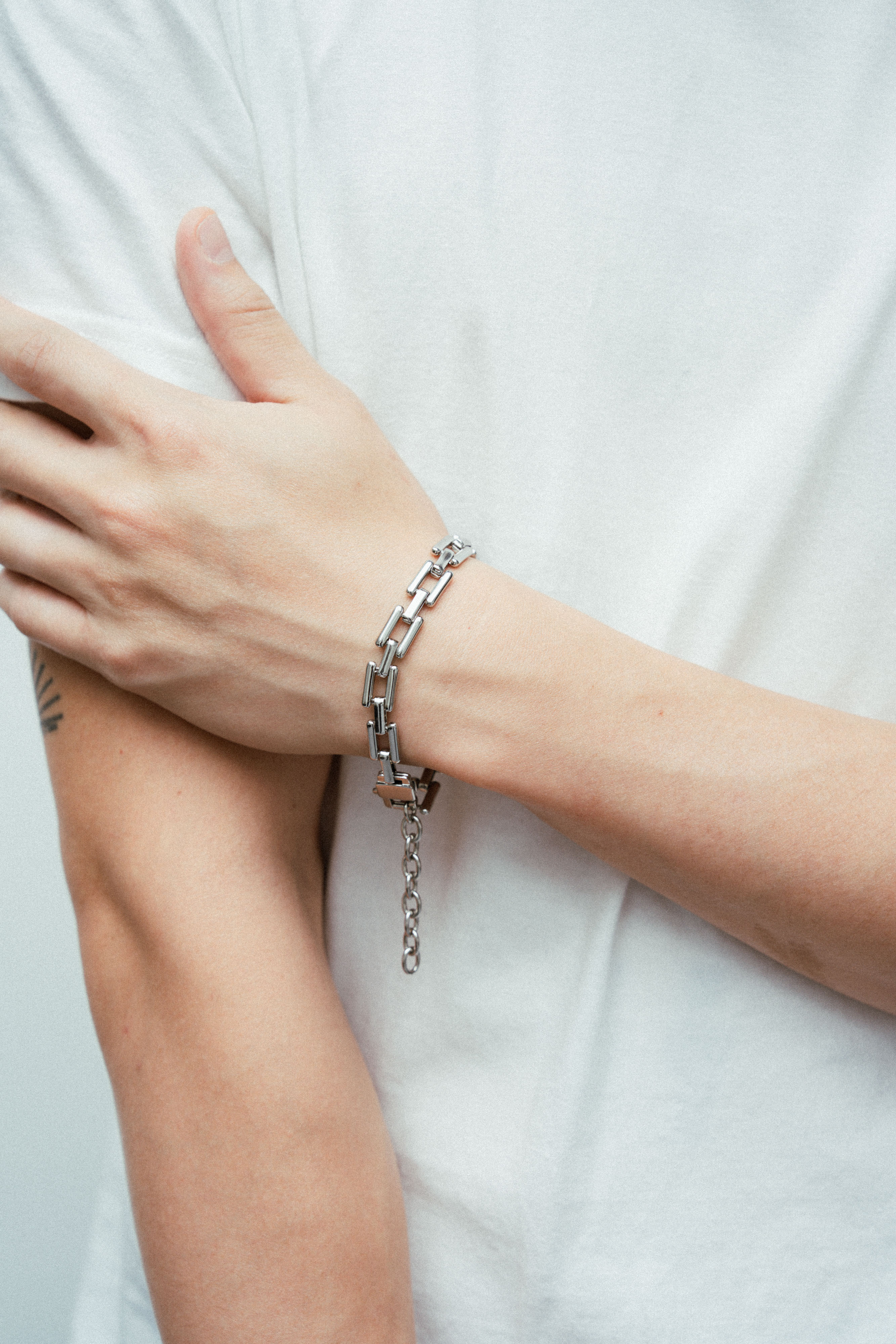 【BLUZ】錶釦方鎖手鏈