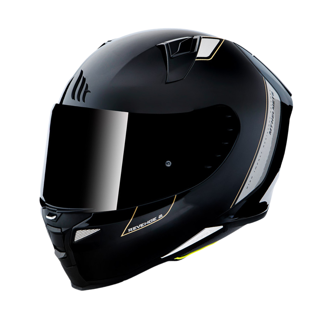 MT HELMETS REVENGE 2 SOLID A1 MATT BLACK 消光面
