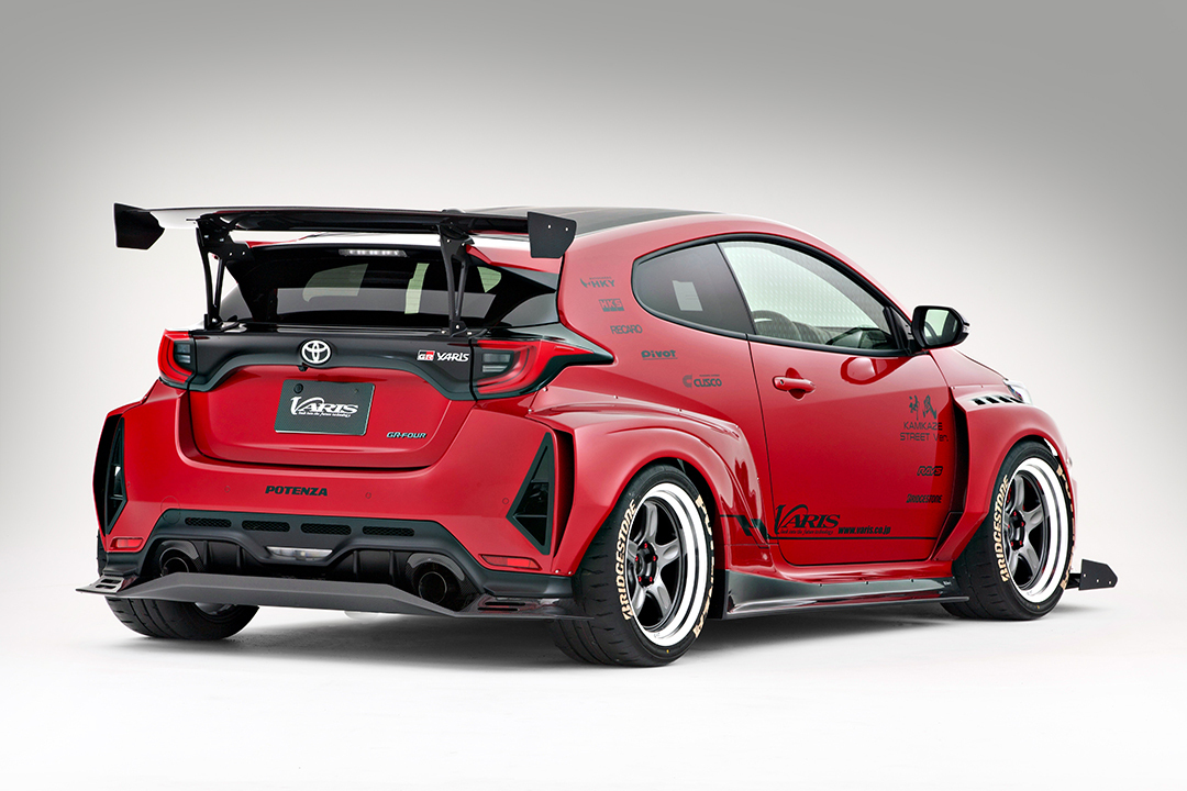 VARIS GR YARIS KAMIKAZE Street Ver GT-WING BASE SET VATO-406