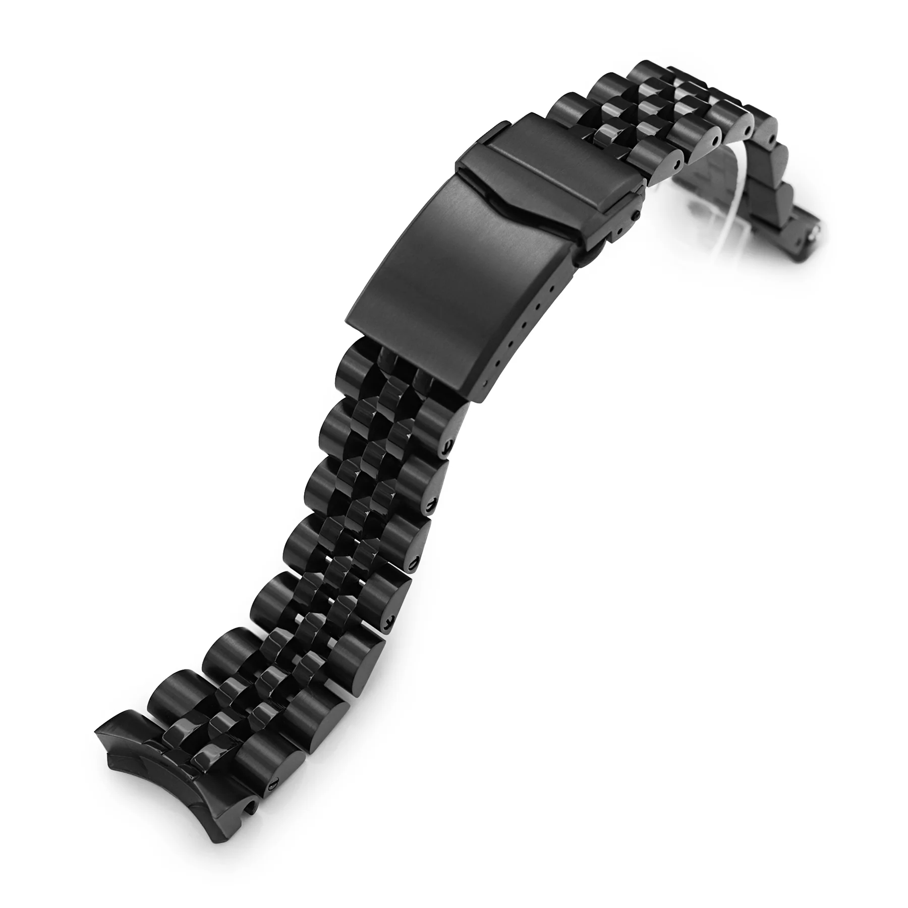 萬年鐘錶 - 太空人錶帶 SEIKO 5 SPORTS  專用錶帶  安哥斯五珠不鏽鋼V形潛水扣錶帶  ( 新款5號   LOGO專用 )  SS221820BLC059-S5