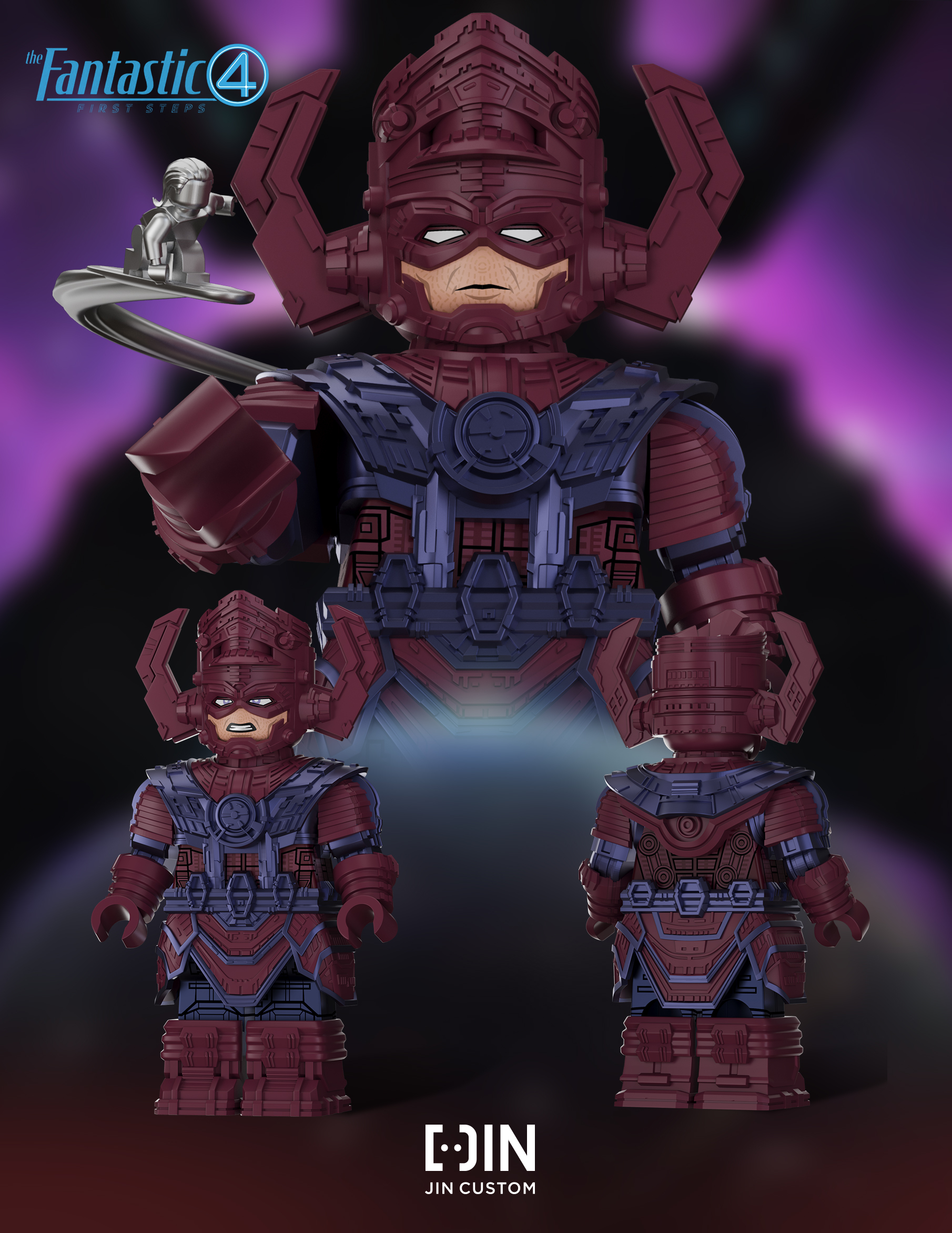 [Jin Custom][Preorder] Galactus [PADprinted]