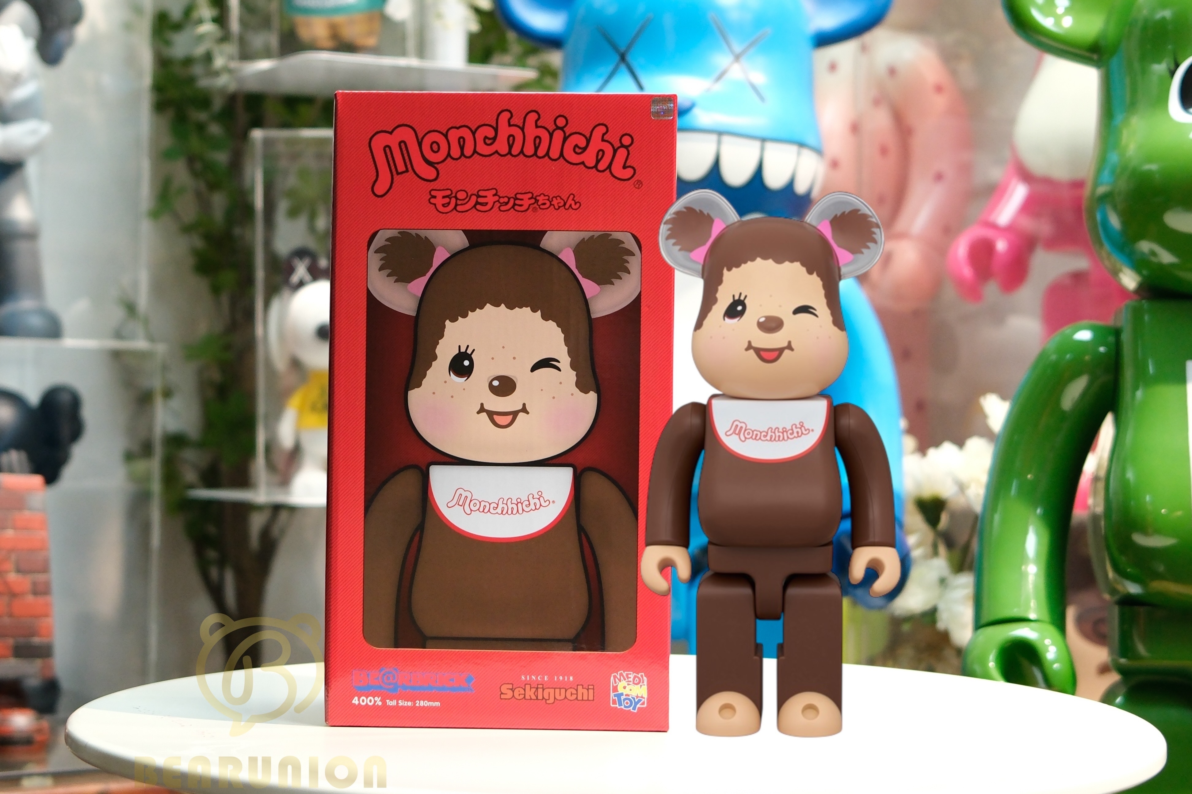 🎏預訂🎏Bearbrick 400％モンチッチちゃんMonchhichi