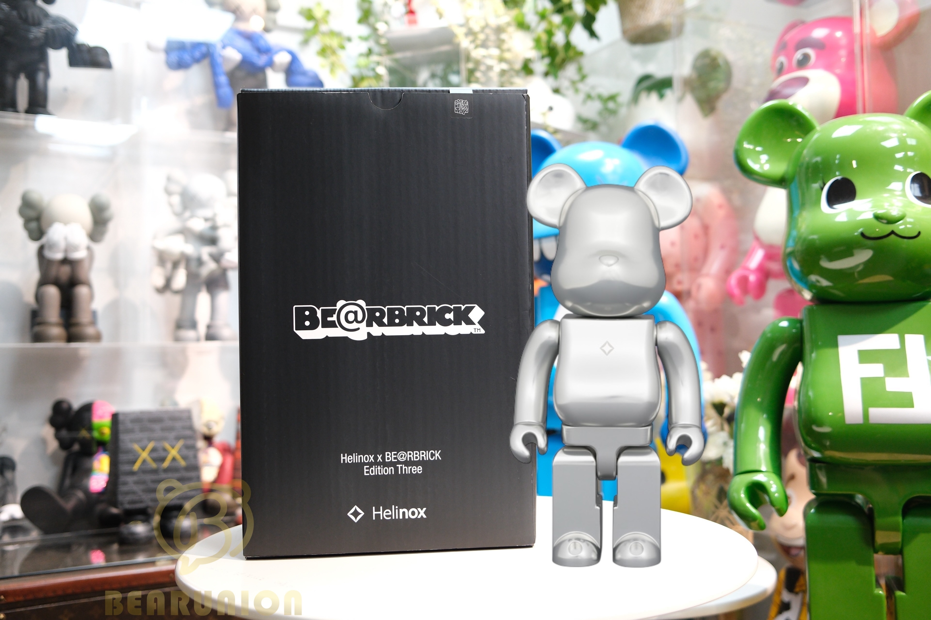 🎏預訂🎏Bearbrick 400% Helinox Edition THREE 限量25個