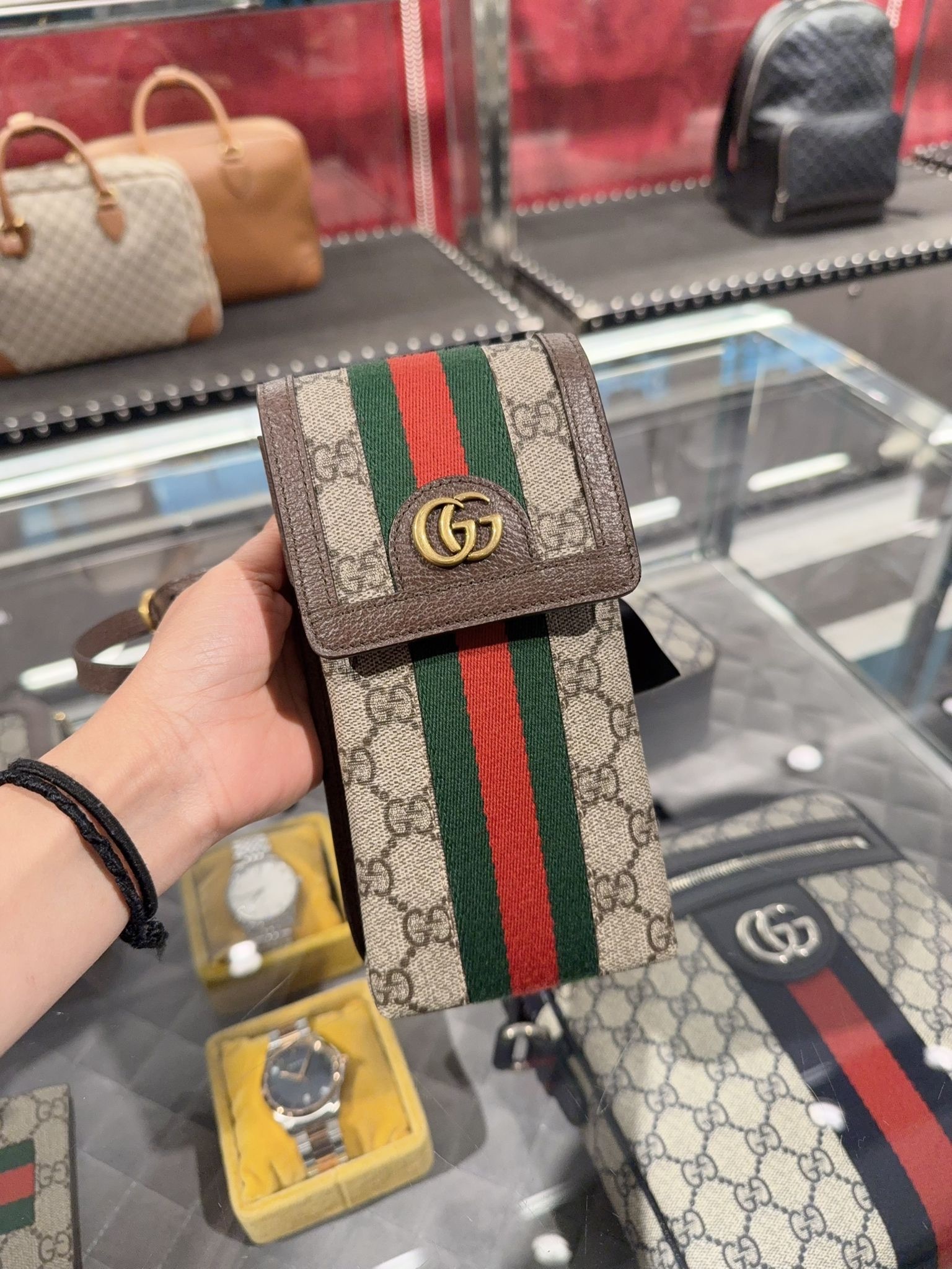 Gucci Bag GG Supreme Mini bag Classic beige 746307