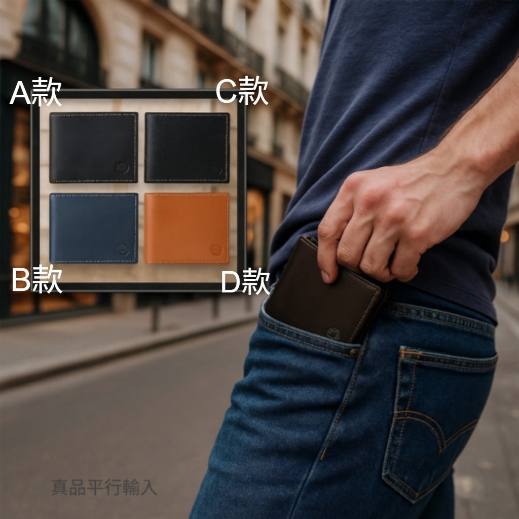 【預購】Timberland G080655 男裝真皮銀包