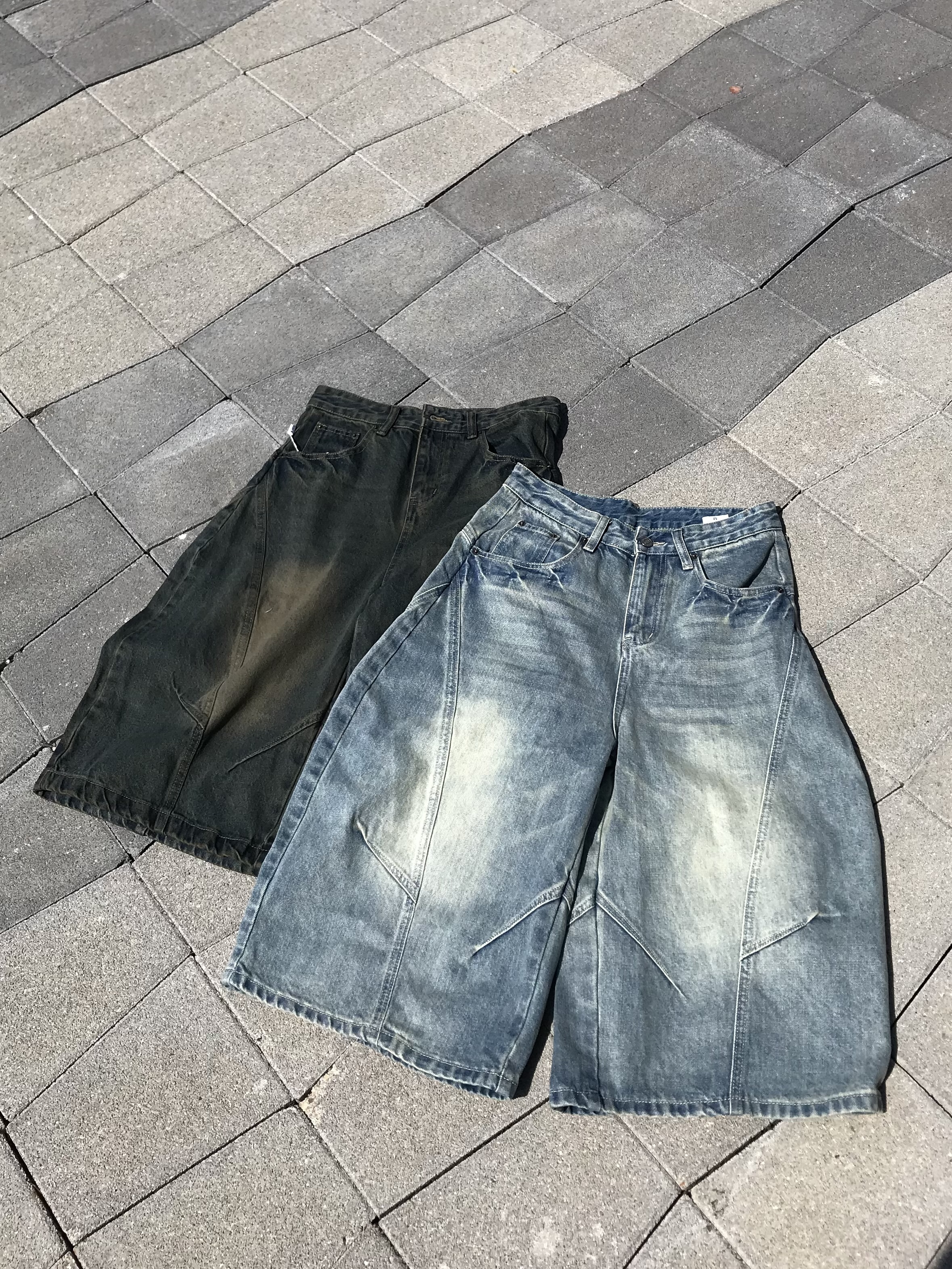 超強版型 彎刀 七分褲