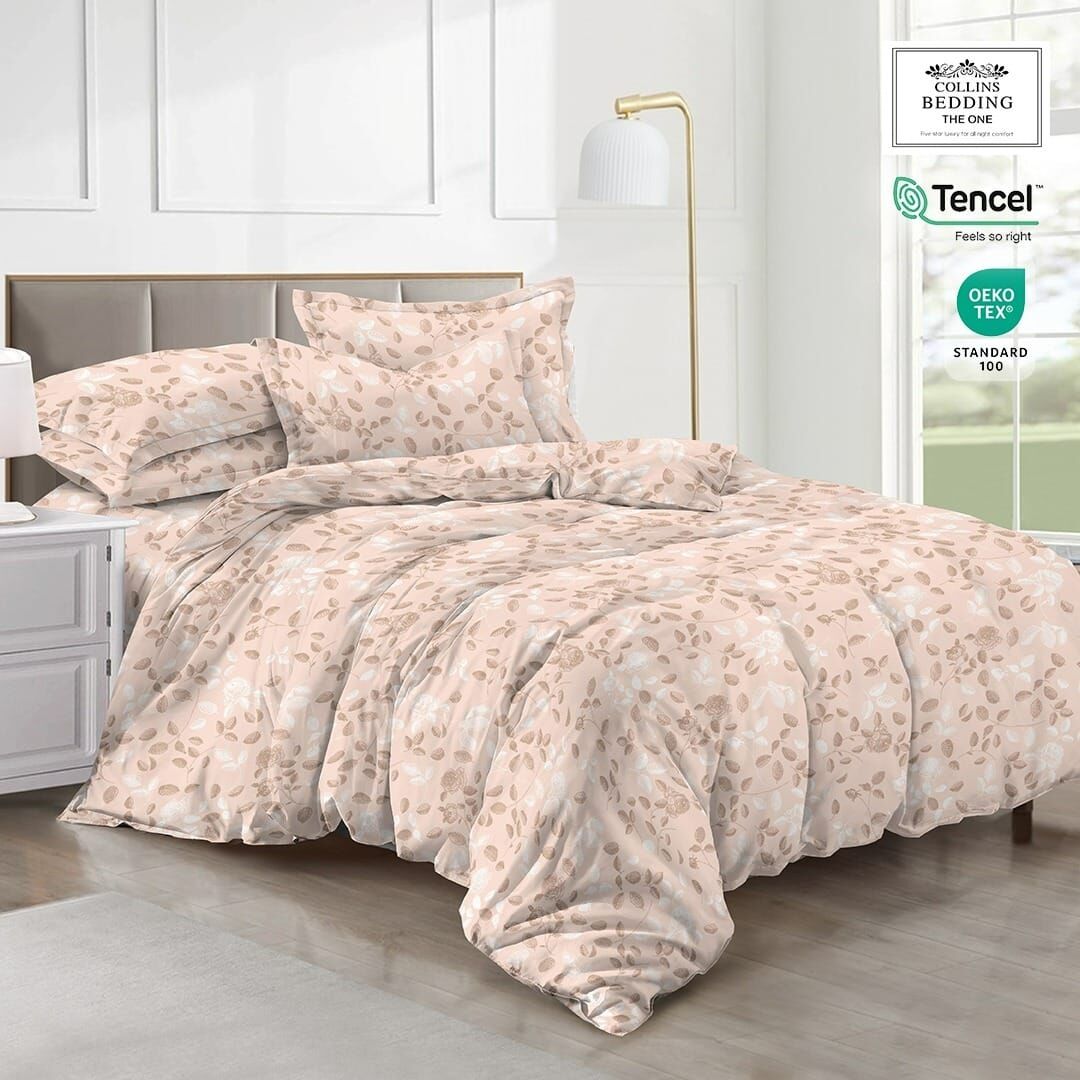 Collins Bedding 1700針超柔全天絲系列 四件套  (枕袋+床笠+被袋)