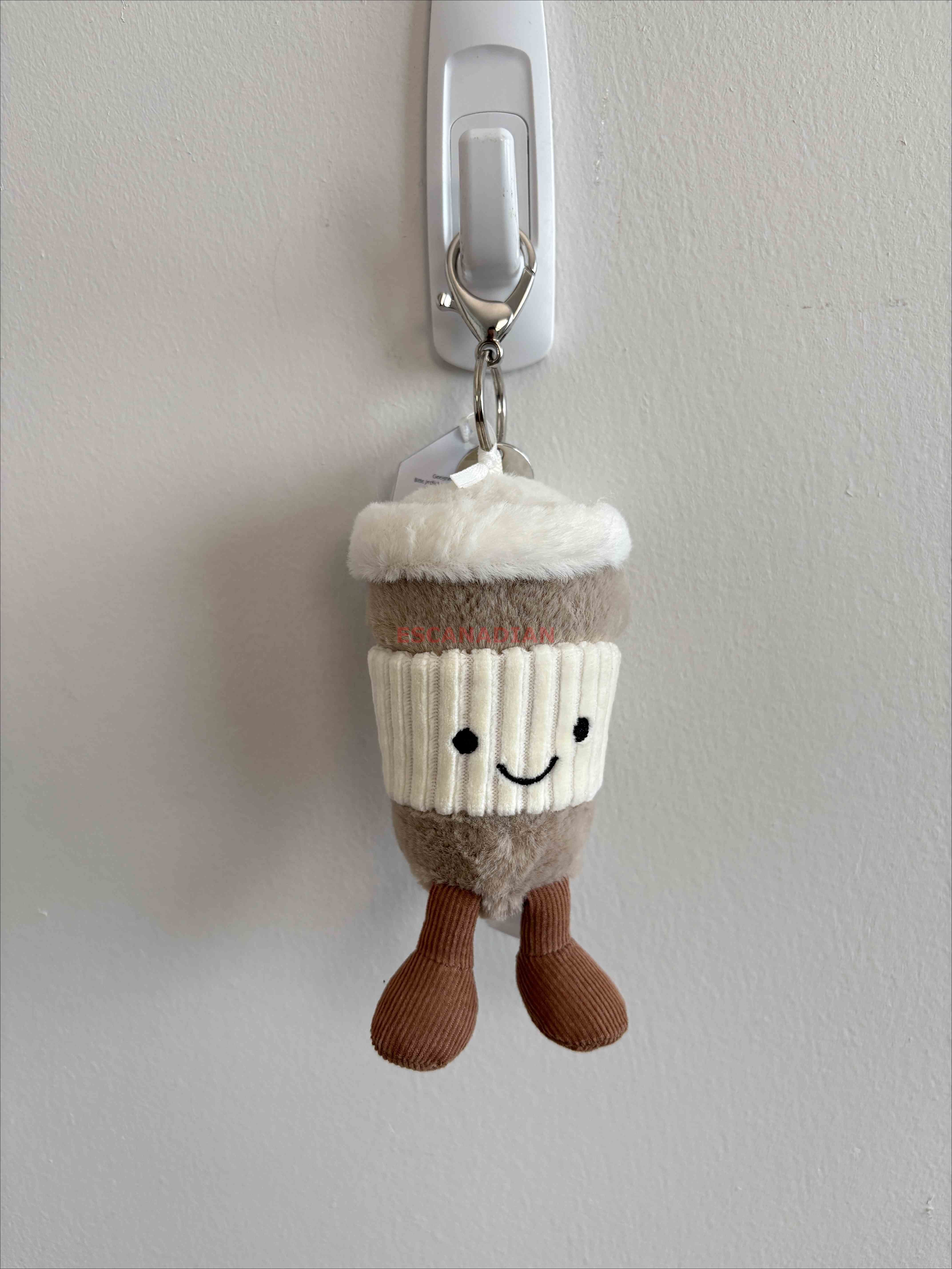 JellyCat 帶走咖啡杯 掛飾 鑰使圈