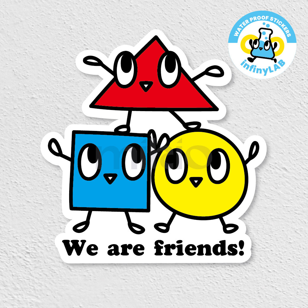 InfinyLAB Sticker 形狀BUDDIES系列