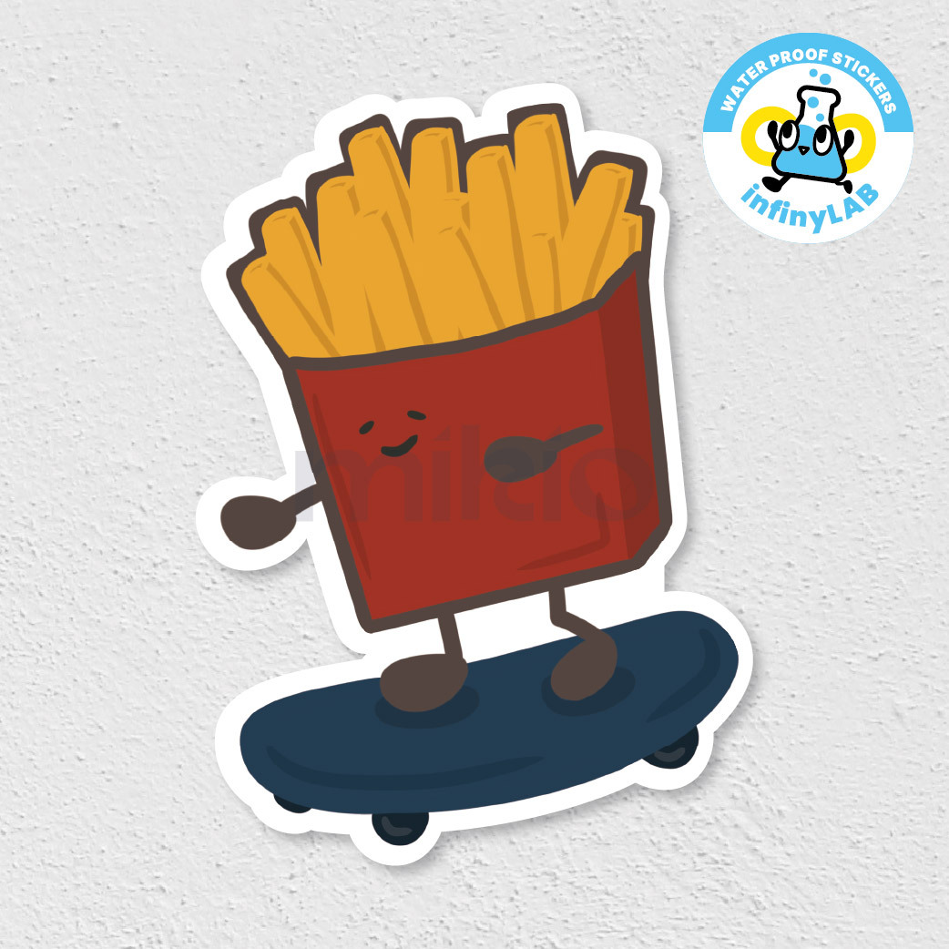 InfinyLAB Sticker 吃貨滑板系列