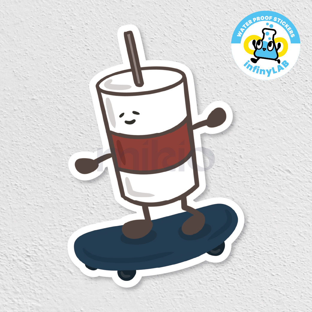 InfinyLAB Sticker 吃貨滑板系列