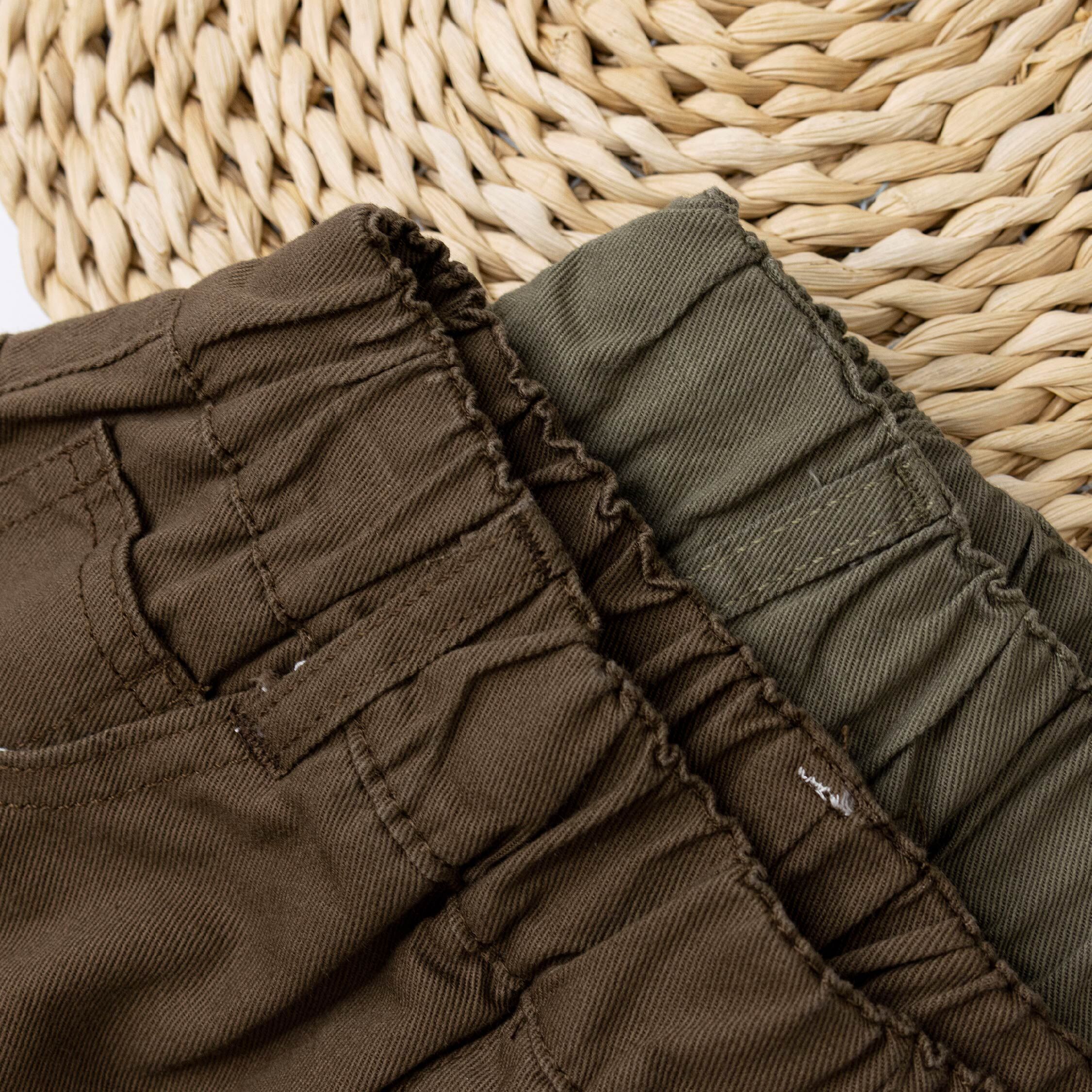 【H50902】藝術焙茶色調質感工裝褲裙＊二色