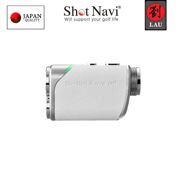 【日本品牌】Shot Navi RAYS GR+  高爾夫雷射測距儀(白)