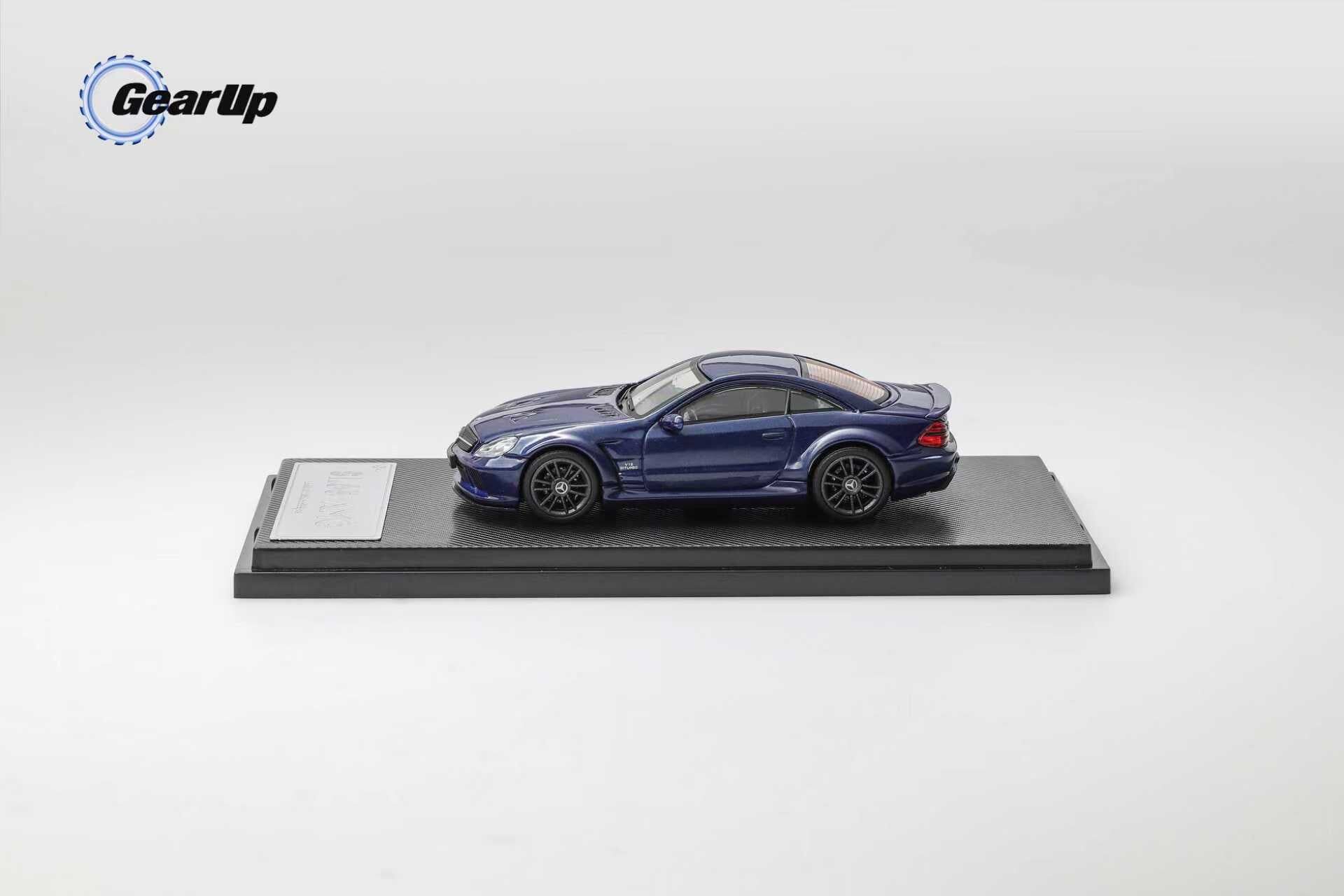 預訂:1/64 Gear Up Mercedes-Benz SL65 AMG Black Series Blue LHD (GUMBSL65BL )