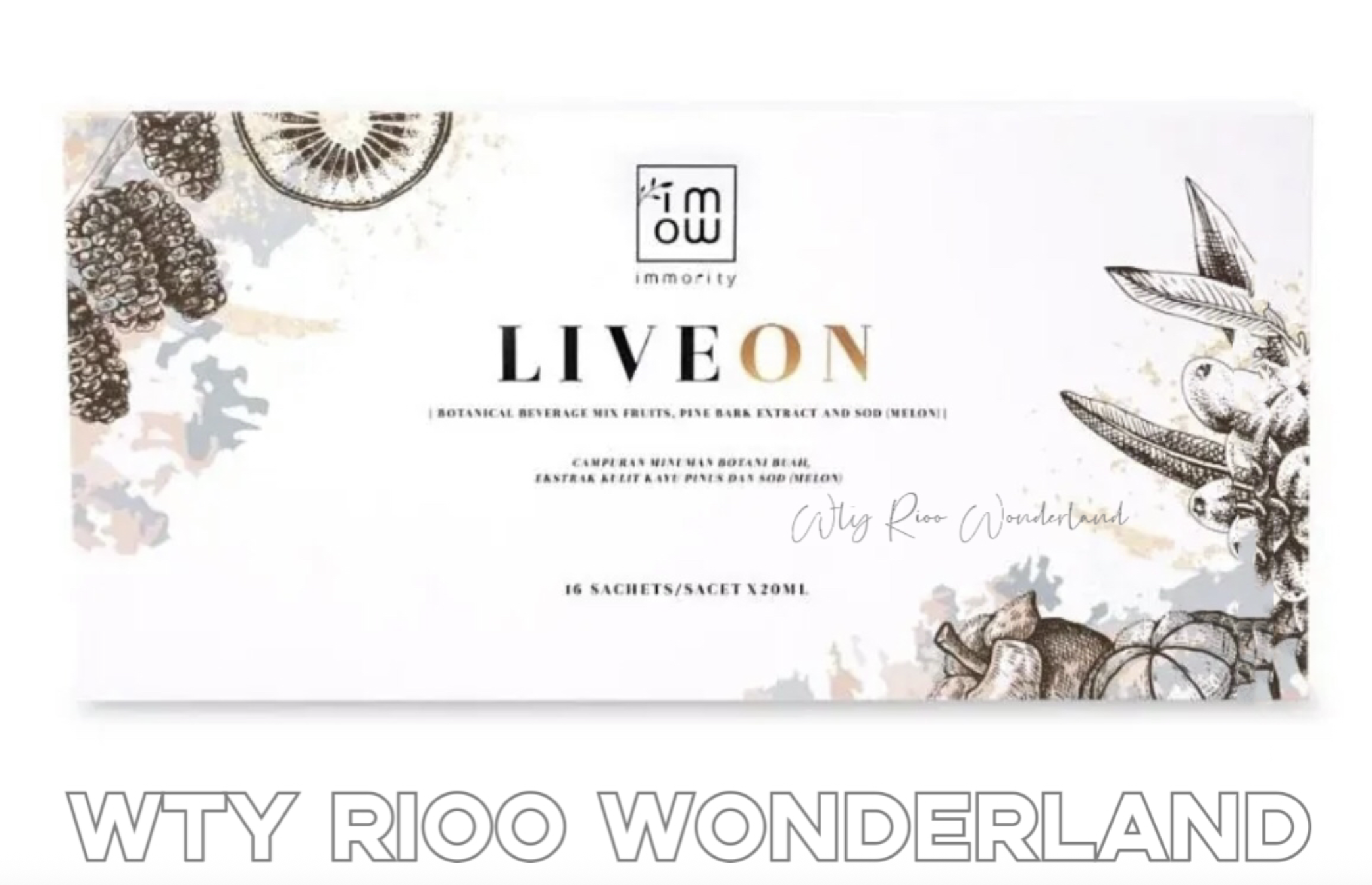 W031503🇲🇾LIVEON 抗糖口服液(16包x20ml)