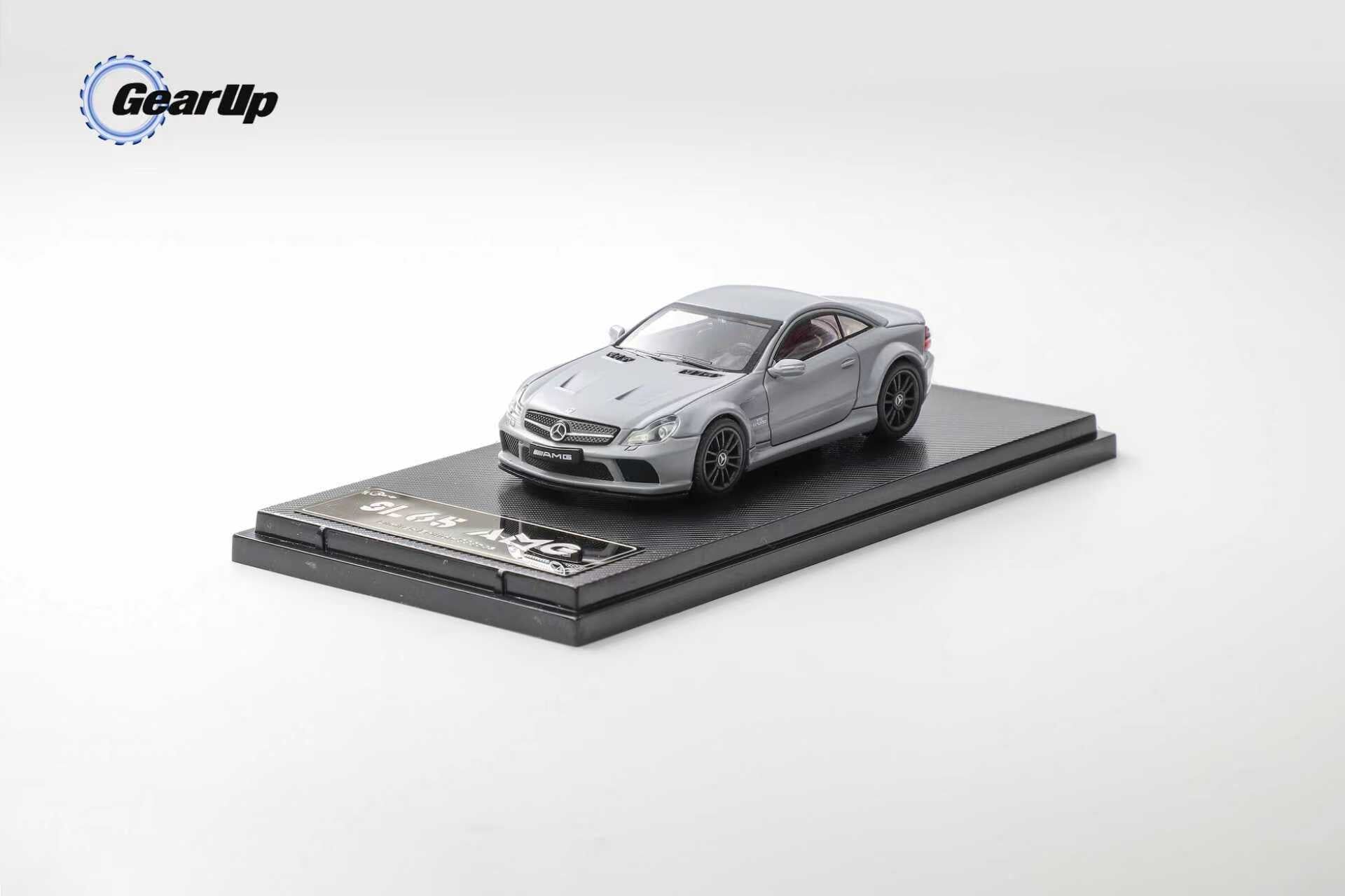 預訂:1/64 Gear Up Mercedes-Benz SL65 AMG Black Series Grey LHD (GUMBSL65G )