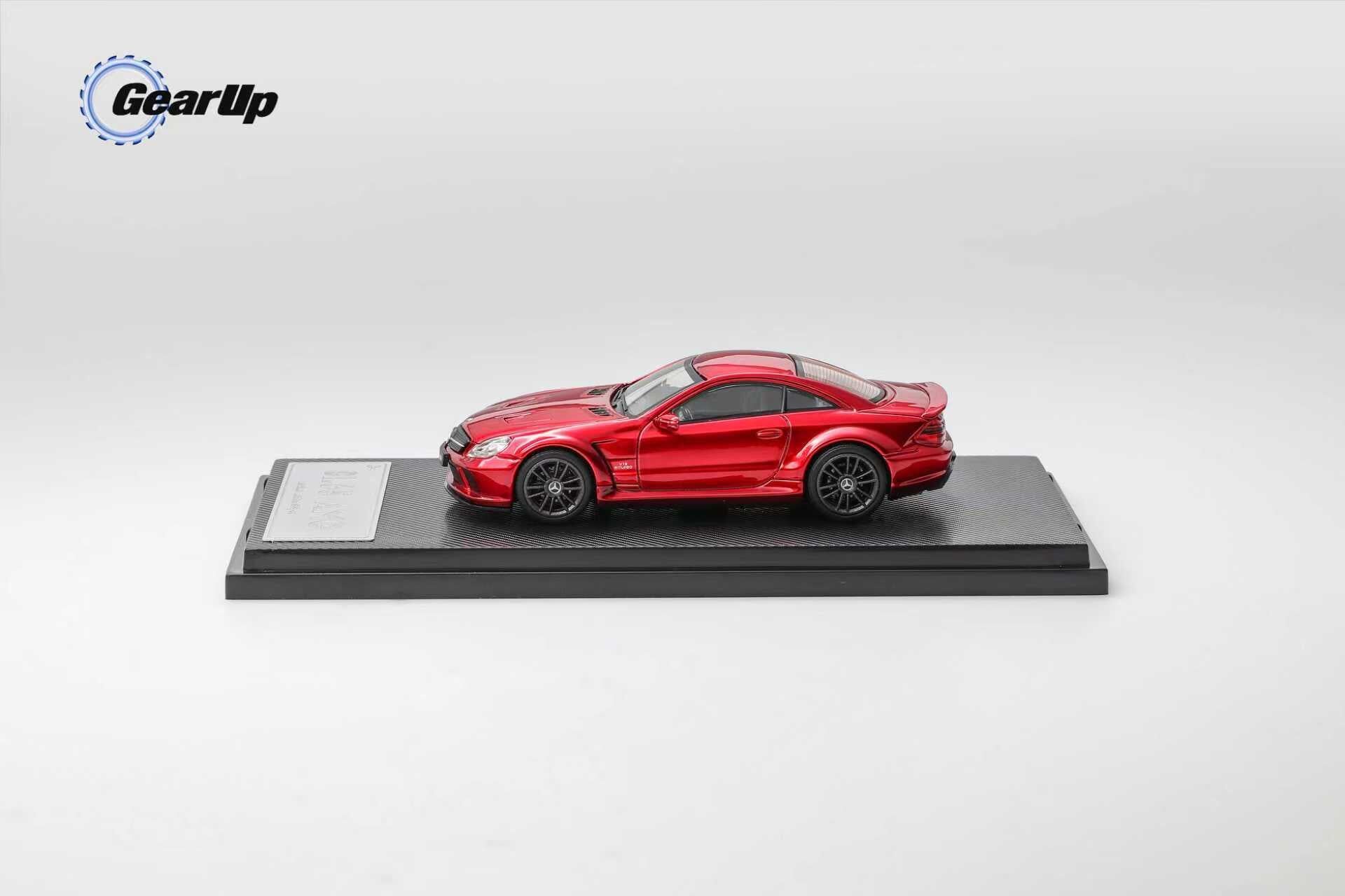 預訂:1/64 Gear Up Mercedes-Benz SL65 AMG Black Series Red LHD (GUMBSL65R )