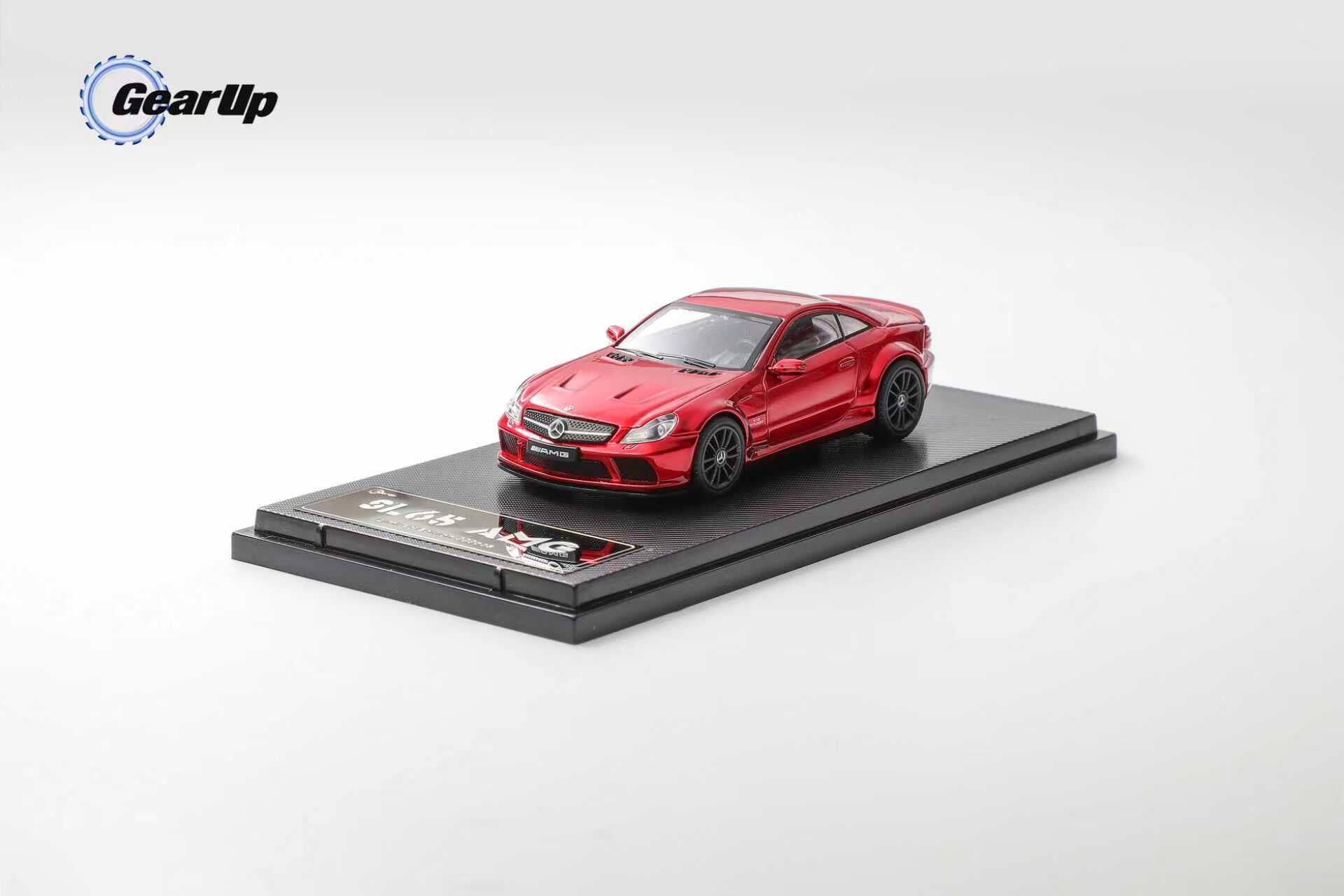 預訂:1/64 Gear Up Mercedes-Benz SL65 AMG Black Series Red LHD (GUMBSL65R )