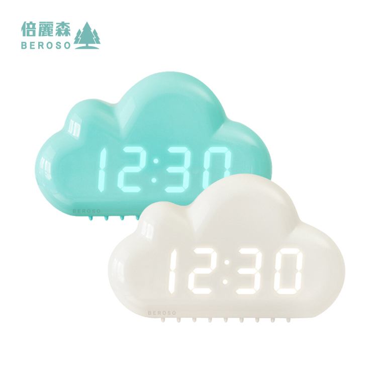 泡泡智慧聲控多功能溫度電子鐘DT35