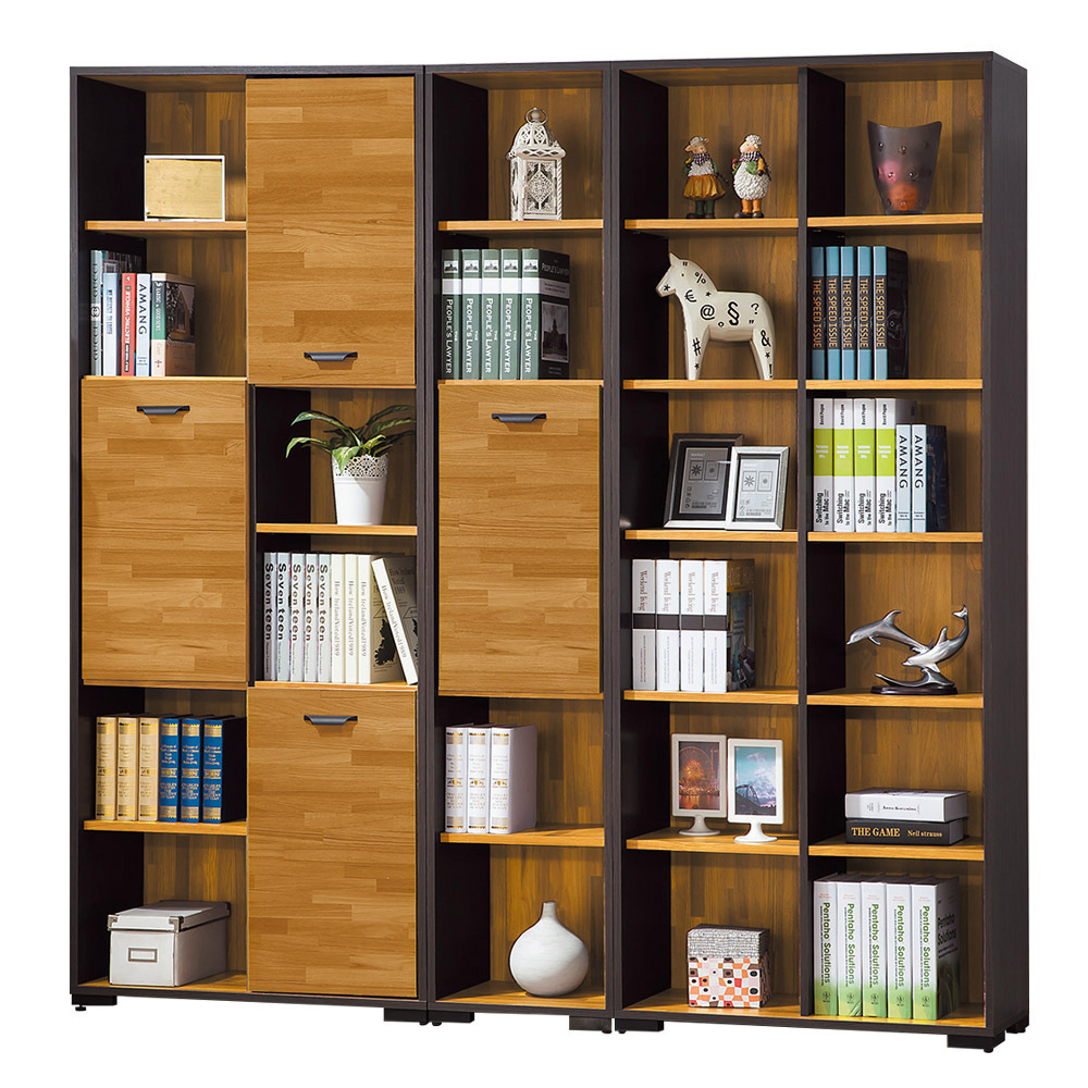 費里6.8尺開放式書櫃/收納櫃組合