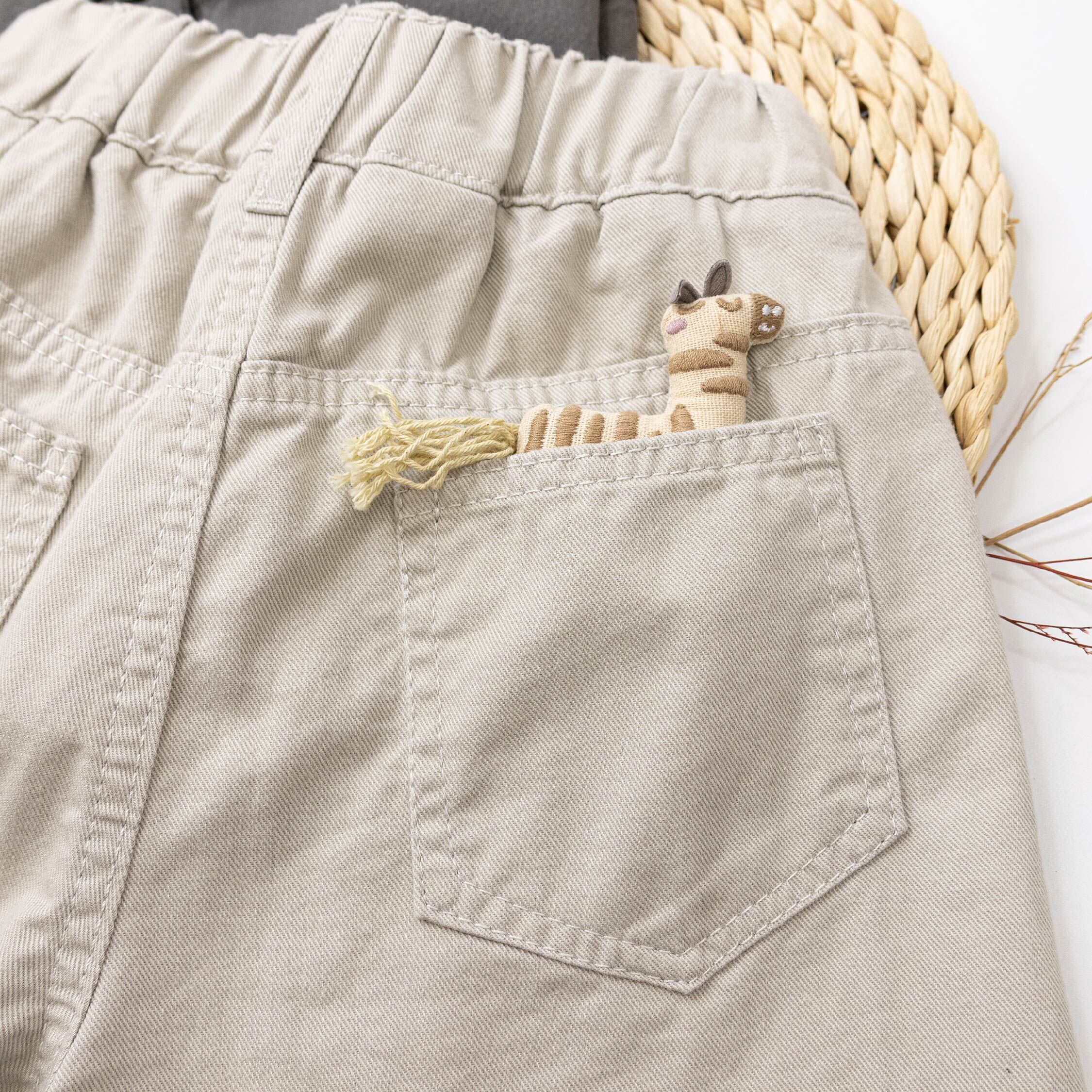 【H50899】不收邊刷破造型質感短褲