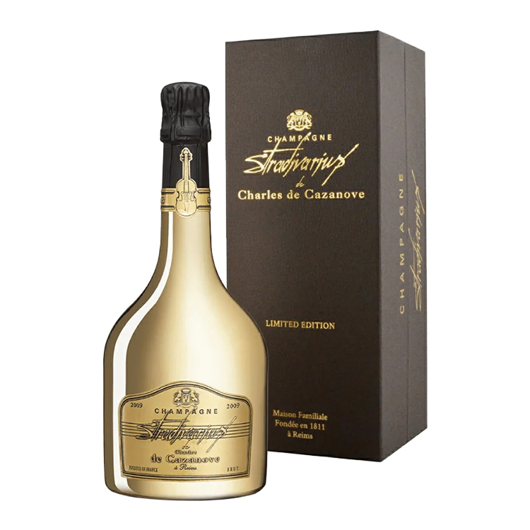 Stradivarius de Charles de Cazanove 限定版 ストラディバリウス・ブリュット」シャルル・ド・カザノーヴ