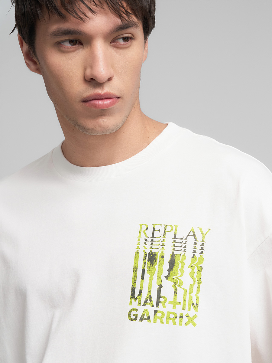 MARTIN GARRIX 聯名T-Shirt - LETTERING (白色)