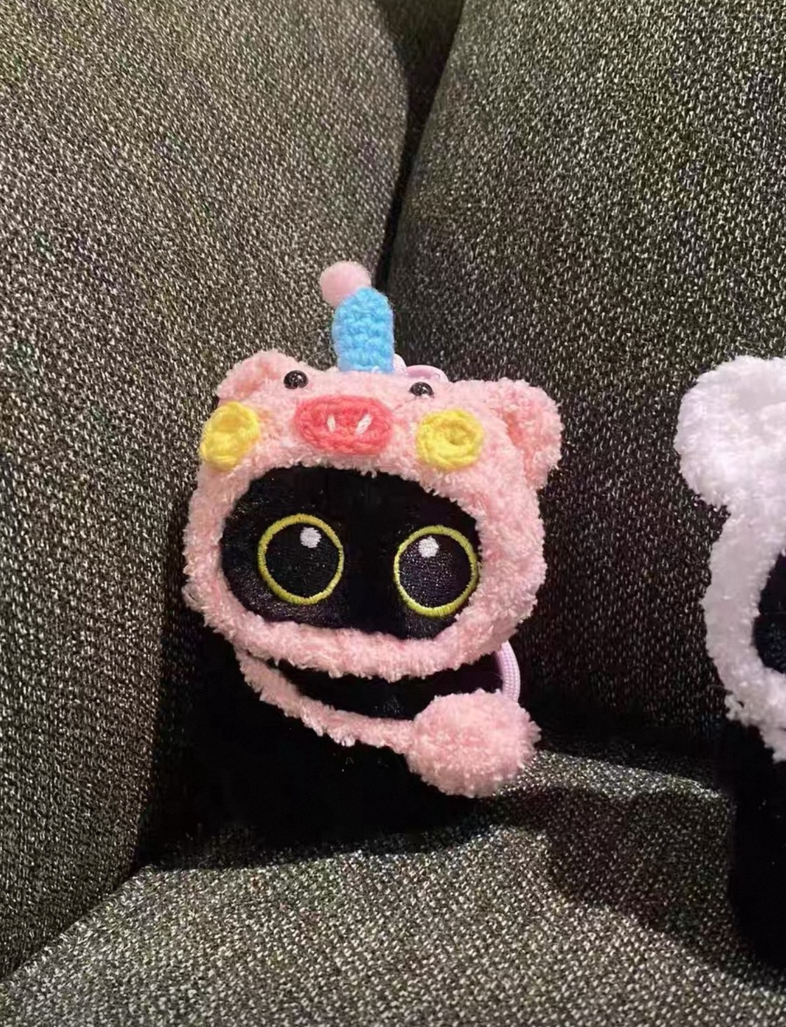 （現貨）超Q！小黑貓吊飾