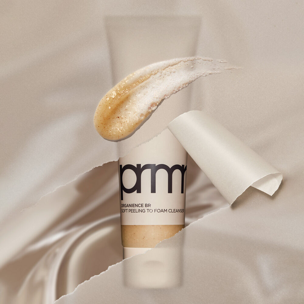 Primera 有機去角質泡沫潔面乳 Organience BR Soft Peeling to Foam Cleanser 120ml