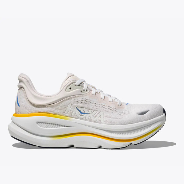 Hoka Bondi 9 1162012-WGRT 女 慢跑鞋 路跑鞋 彈力 緩震 白灰