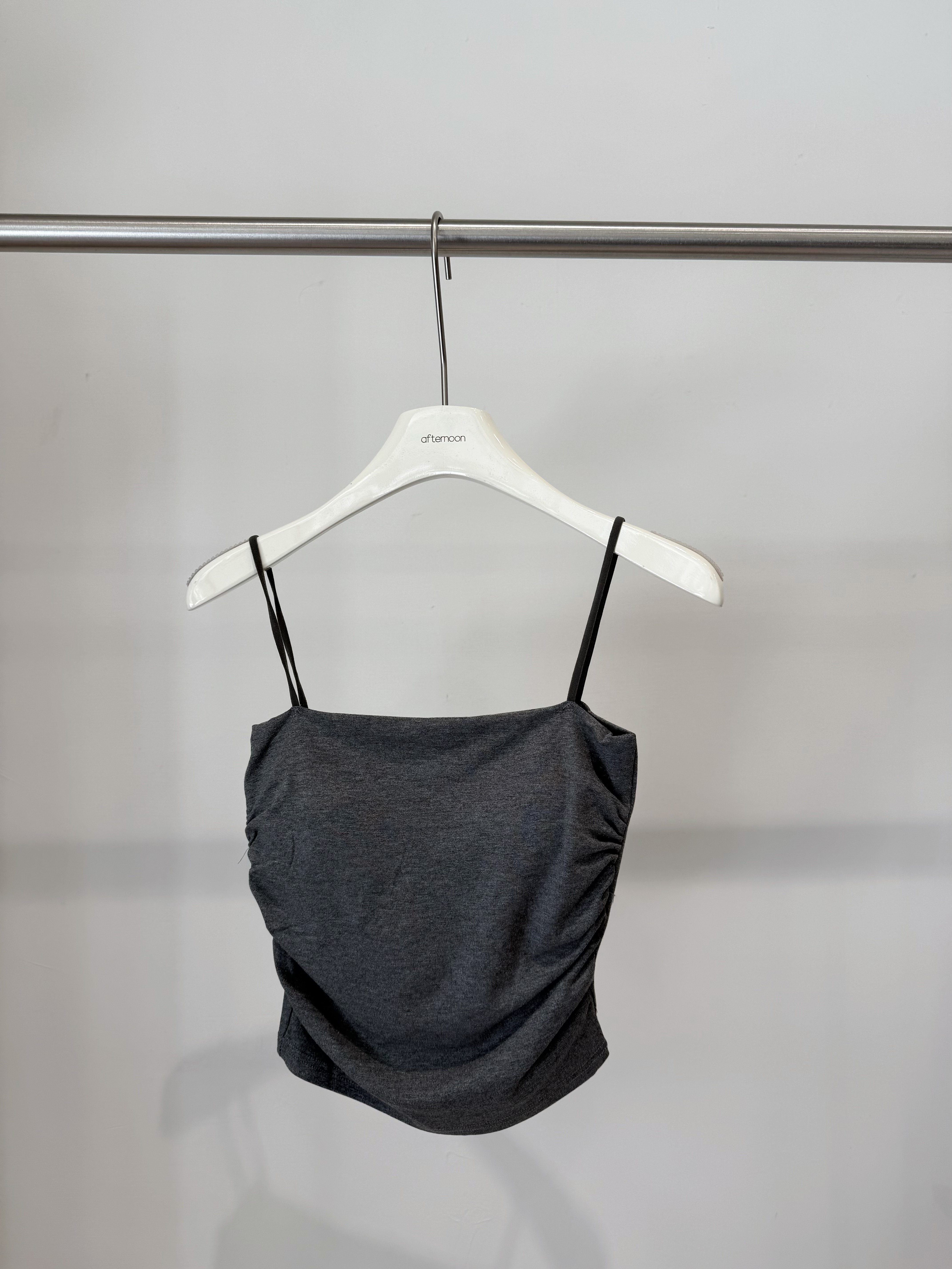 7253 深灰側抓皺平口Bratop