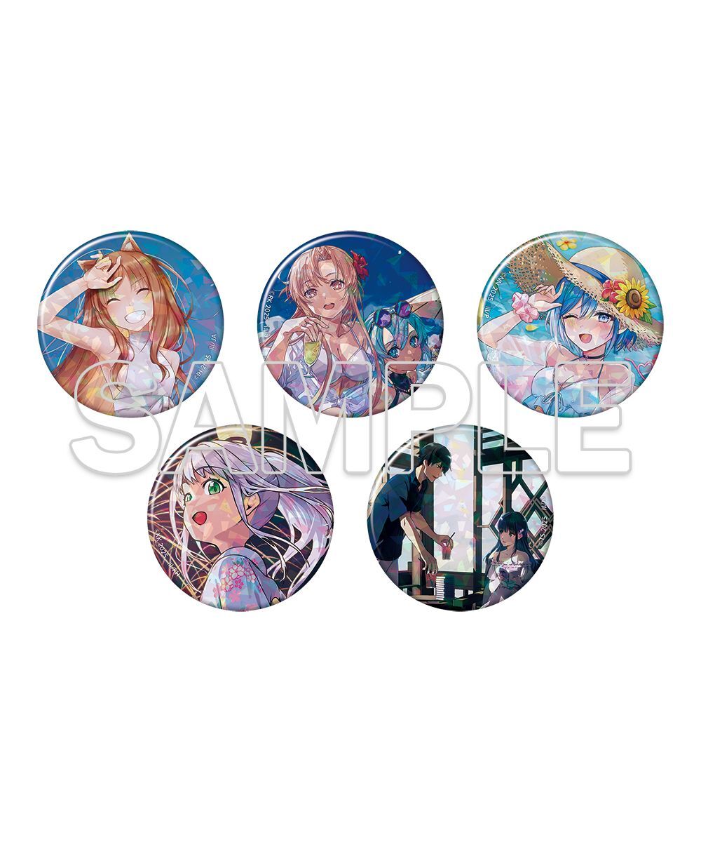 預購-『電擊文庫』集換式閃亮亮徽章 Summer2 Ver.  PACK盲盒販售 隨機出貨【日本進口精品】