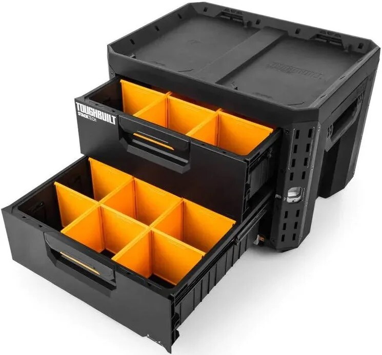 ToughBuilt® TB-B1-D-72 雙層抽拉式大型工具箱  (需預訂)