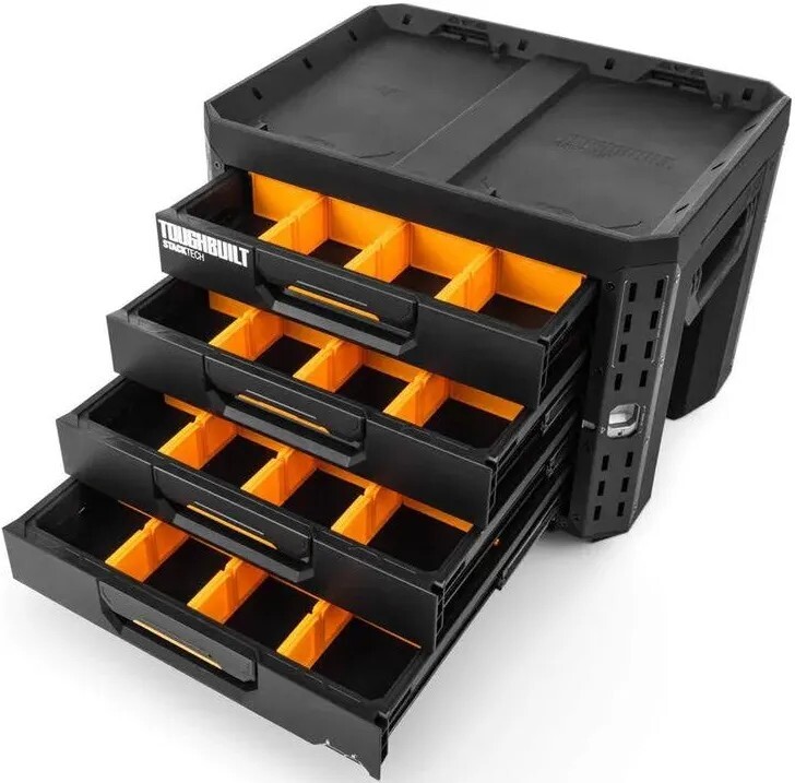 The ToughBuilt® TB  TB-B1-D-74 四層抽拉式大型工具箱  (需預訂)
