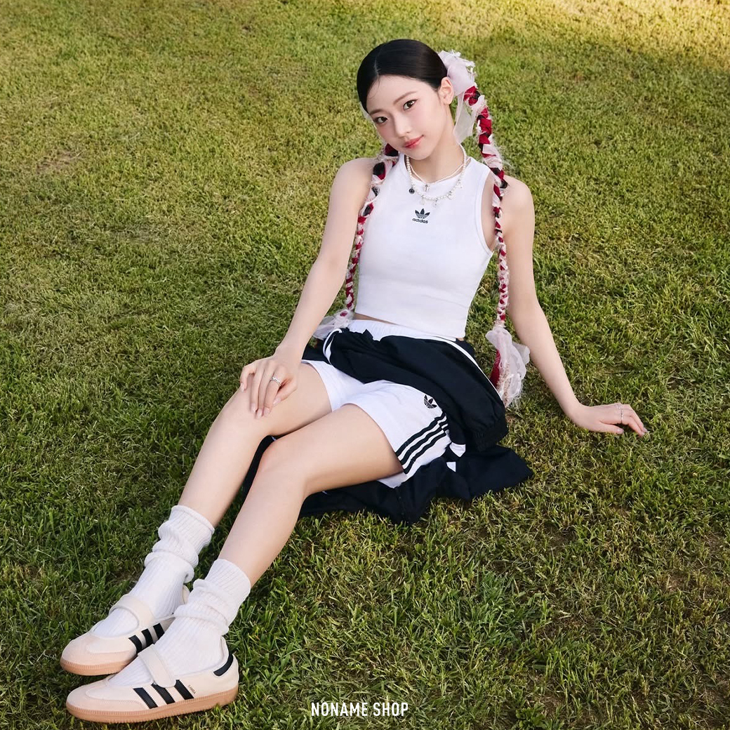 ADIDAS ESSENTIALS 三葉草 羅紋 挖背 短版 背心 白色 (女款)