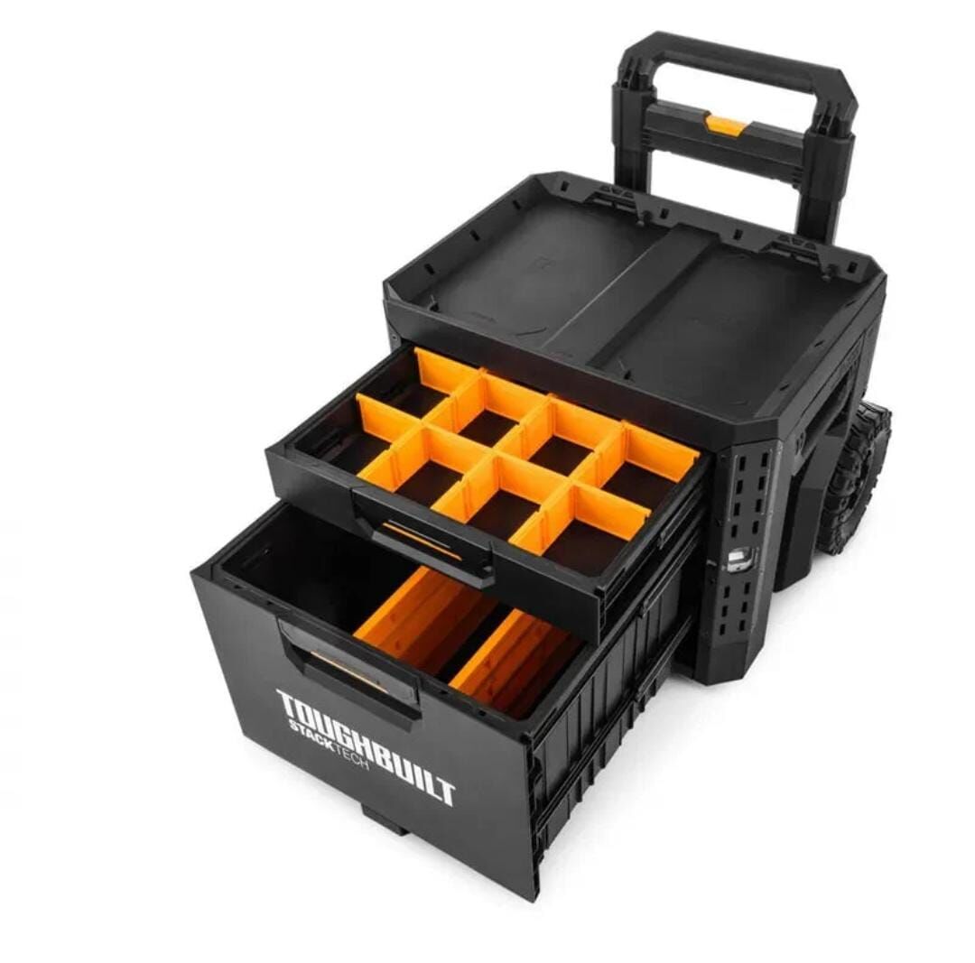 ToughBuilt® TB-B1-D-R92 雙層抽拉式大型拉杆9吋輪工具底箱 (需預訂)