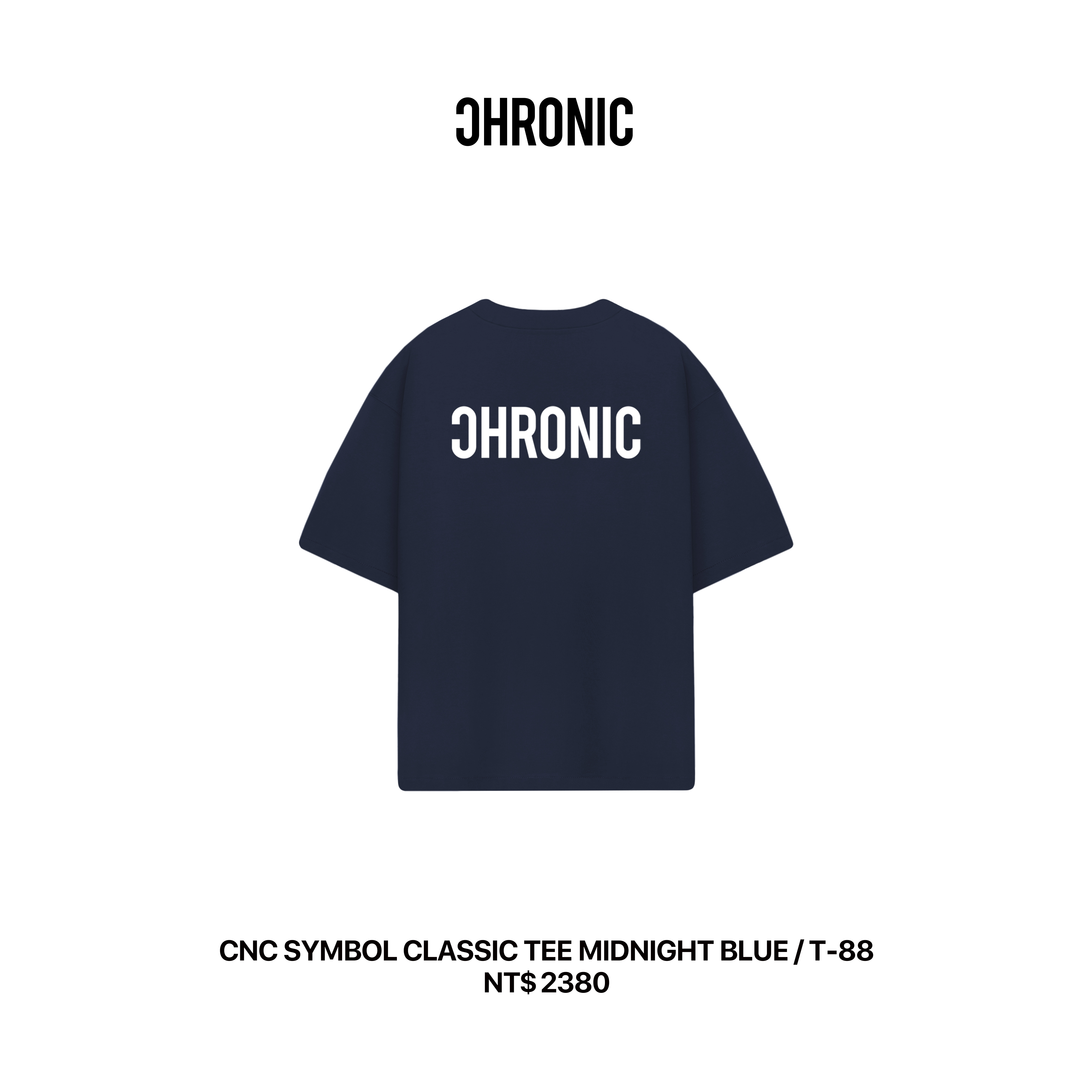 CNC SYMBOL CLASSIC TEE MIDNIGHT BLUE / T-88