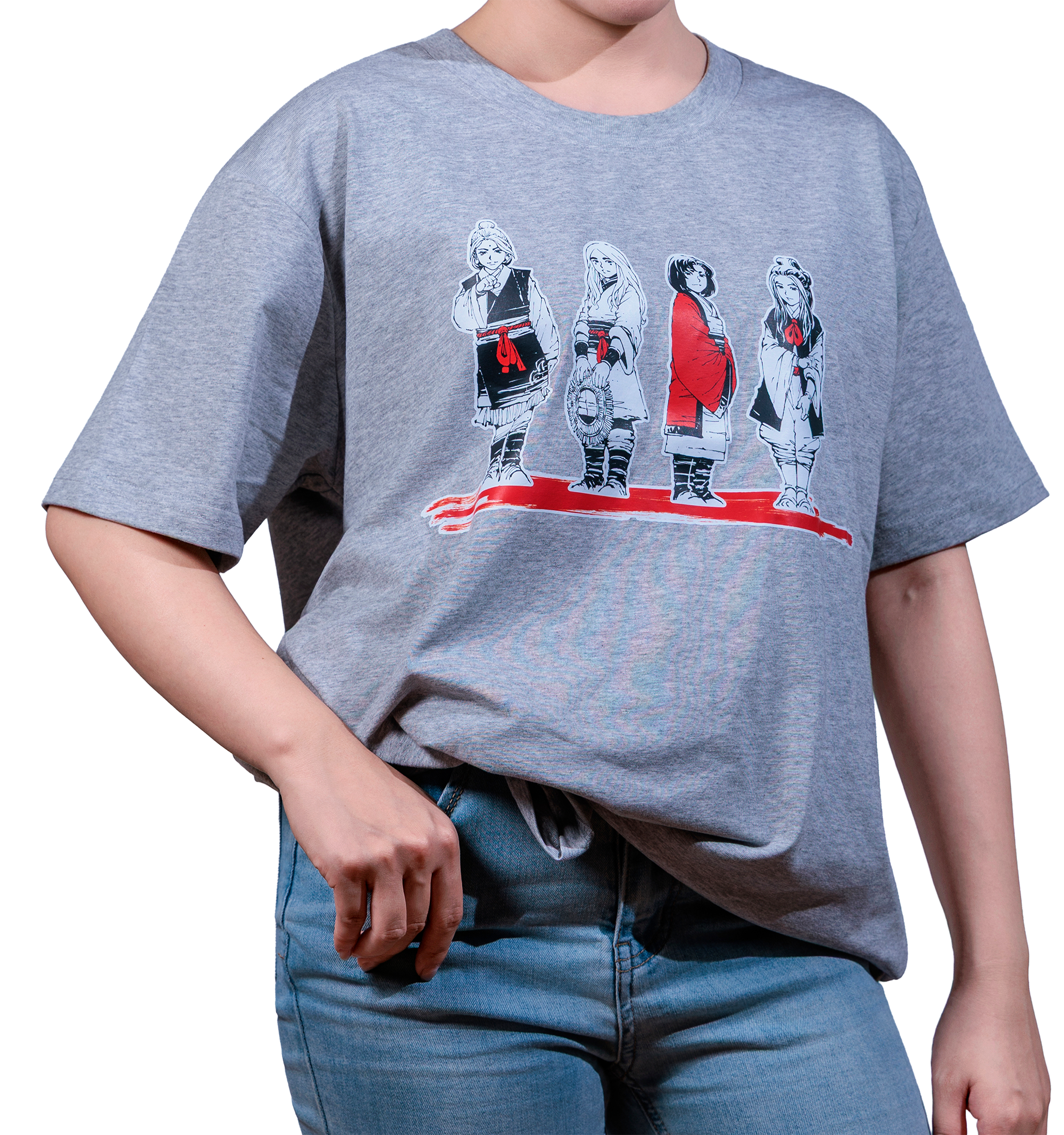 童年八奇TEE方‧彧‧嘉‧瑜 （A款）麻灰色