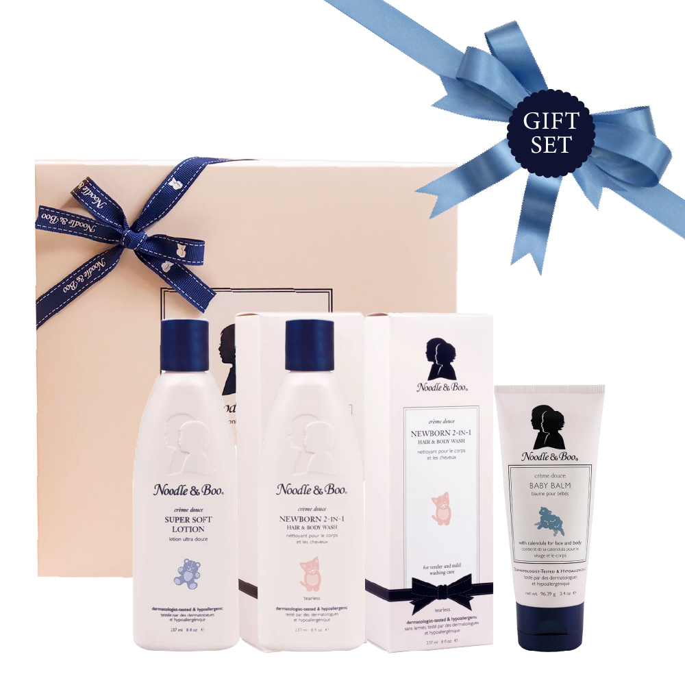 Noodle & Boo 新生兒護膚必備禮盒組