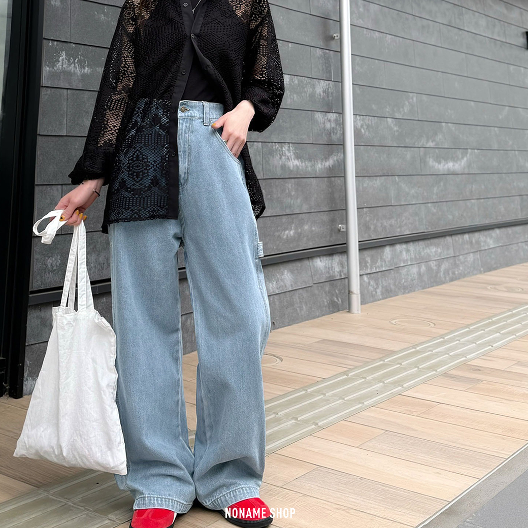 JAVA 工裝 牛仔 長褲 畫家褲 八色 (女款)