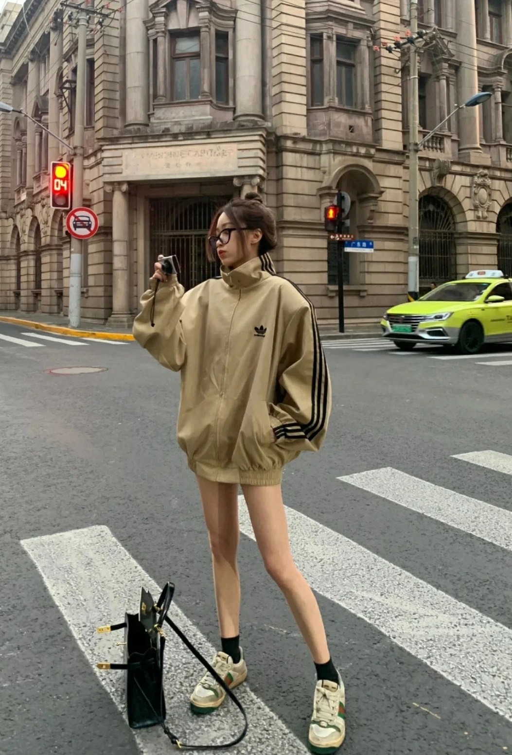 Adidas Original 卡其色 奶茶色 外套 風衣 JY1333